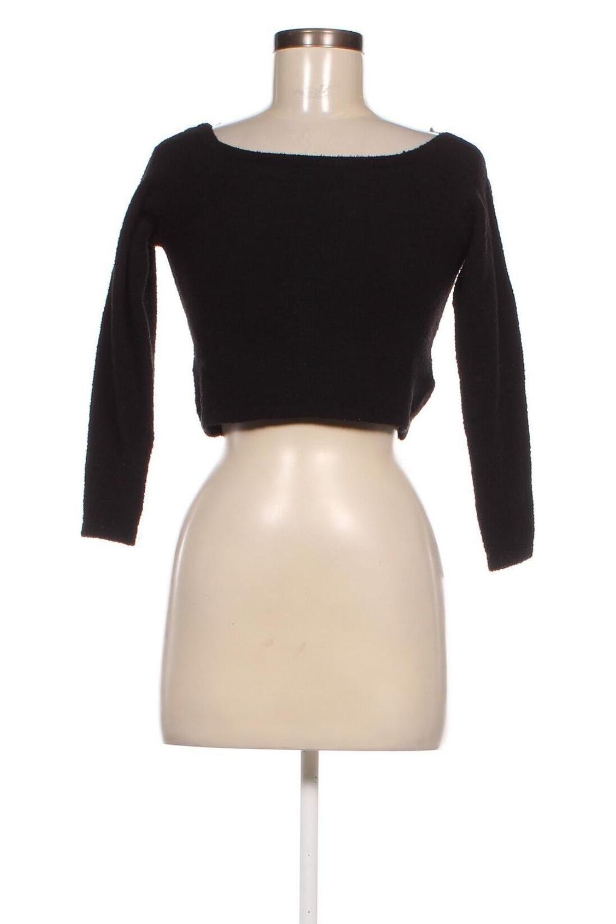 Γυναικεία μπλούζα Monki, Μέγεθος S, Χρώμα Μαύρο, Τιμή 4,42 €