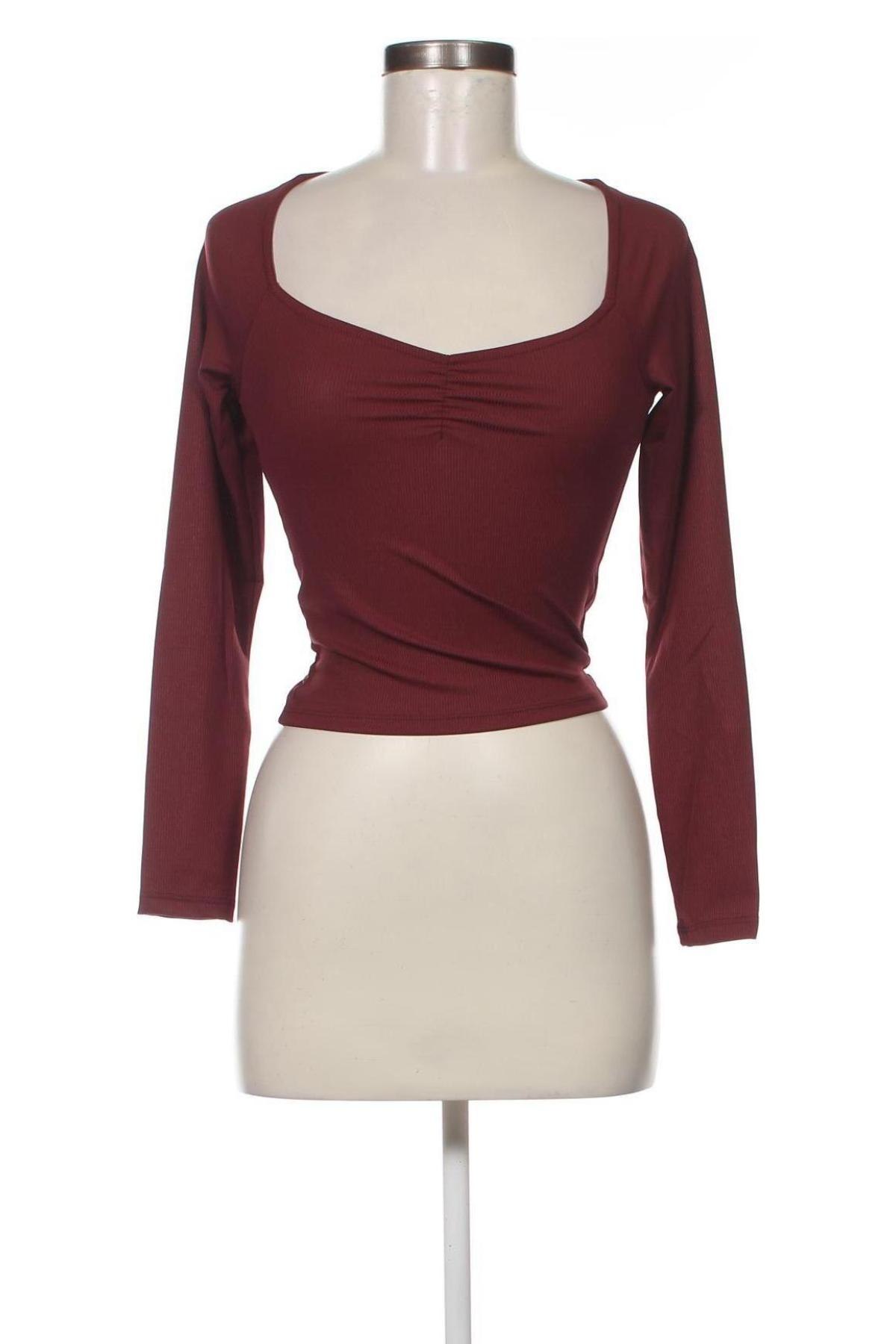Γυναικεία μπλούζα Monki, Μέγεθος XXS, Χρώμα Κόκκινο, Τιμή 4,82 €