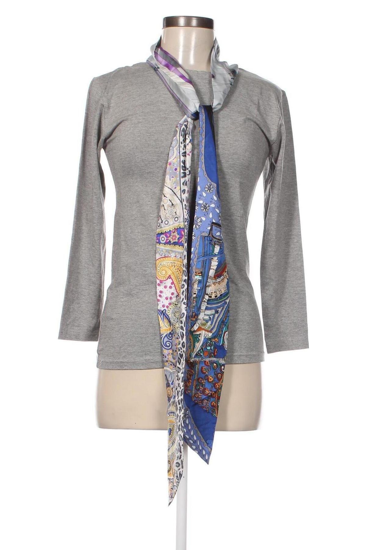 Γυναικεία μπλούζα Mucho Gusto, Μέγεθος L, Χρώμα Γκρί, Τιμή 108,76 €