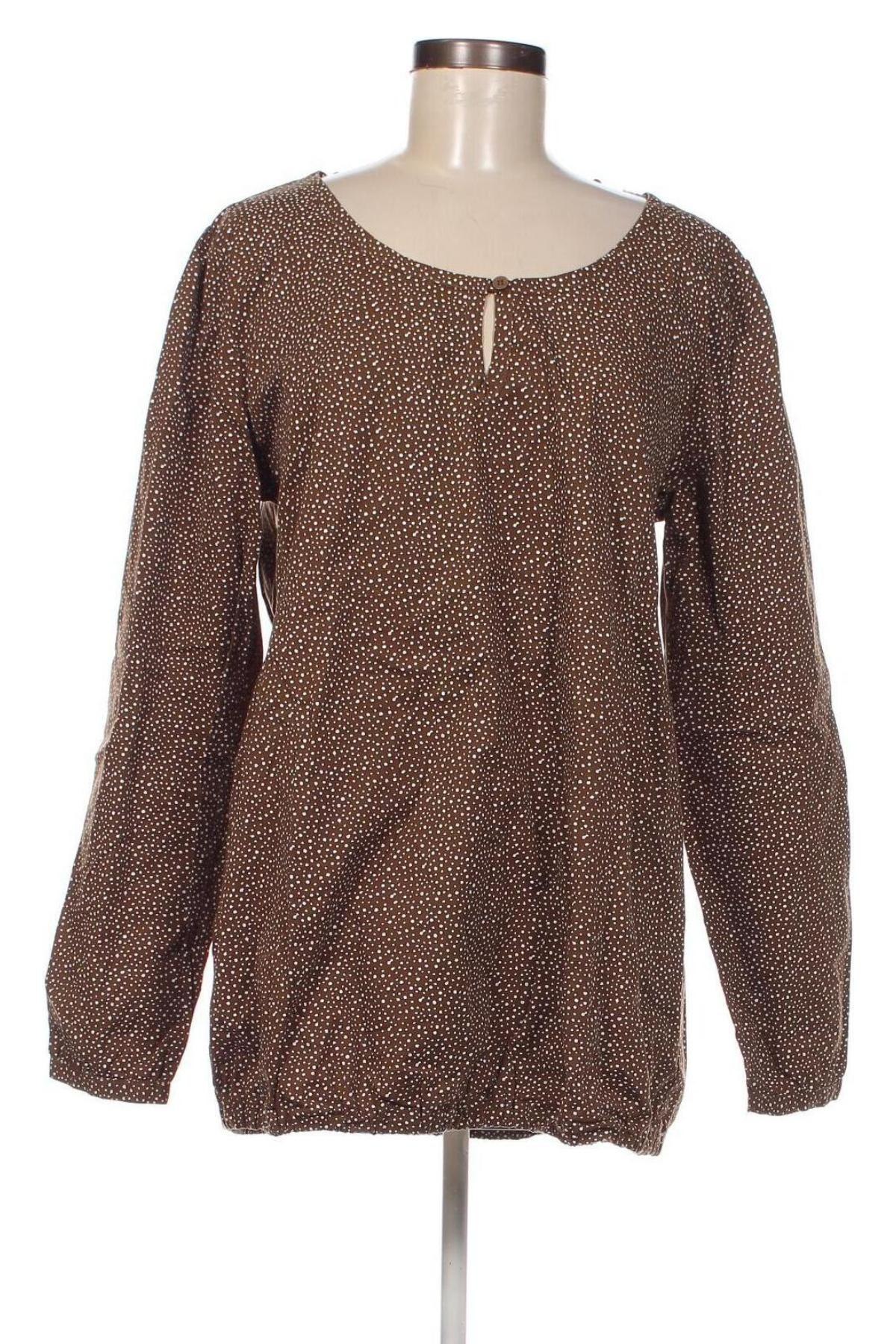 Дамска блуза Neun Monate, Размер XL, Цвят Кафяв, Цена 6,65 лв.