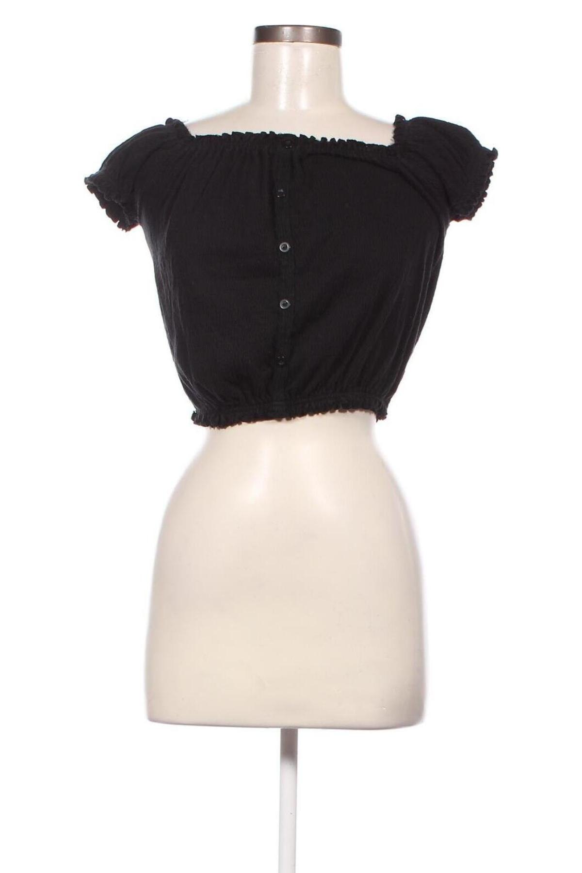 Γυναικεία μπλούζα New Look, Μέγεθος M, Χρώμα Μαύρο, Τιμή 11,46 €