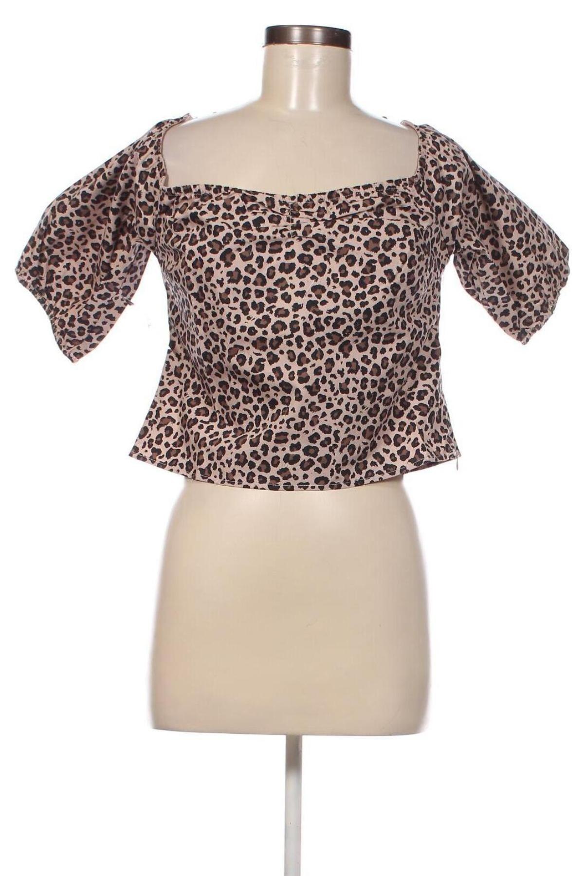 Дамска блуза Nly Trend, Размер L, Цвят Многоцветен, Цена 8,37 лв.