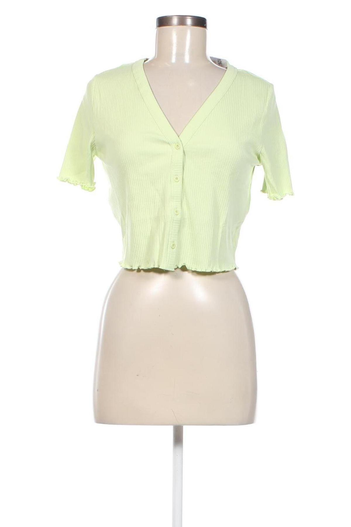 Дамска блуза Noisy May, Размер M, Цвят Зелен, Цена 10,85 лв.