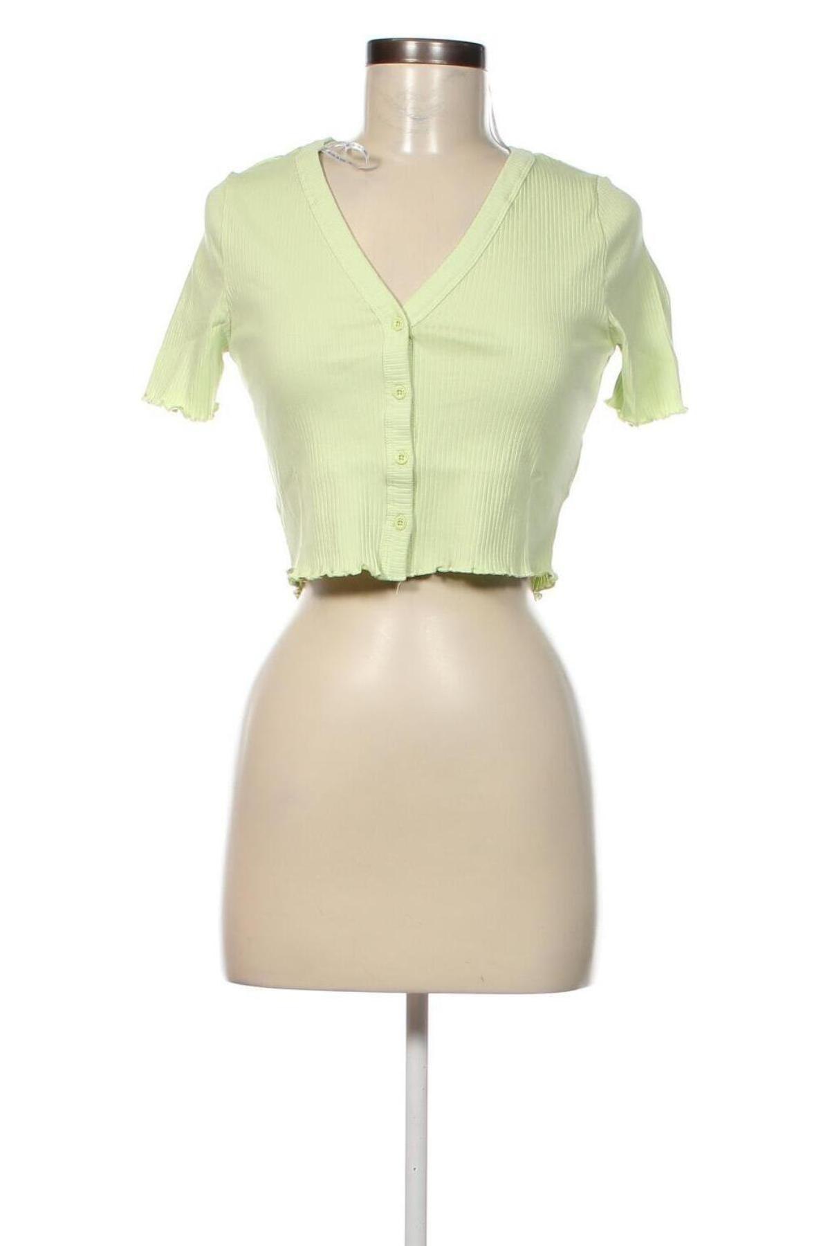 Дамска блуза Noisy May, Размер XXS, Цвят Зелен, Цена 12,71 лв.