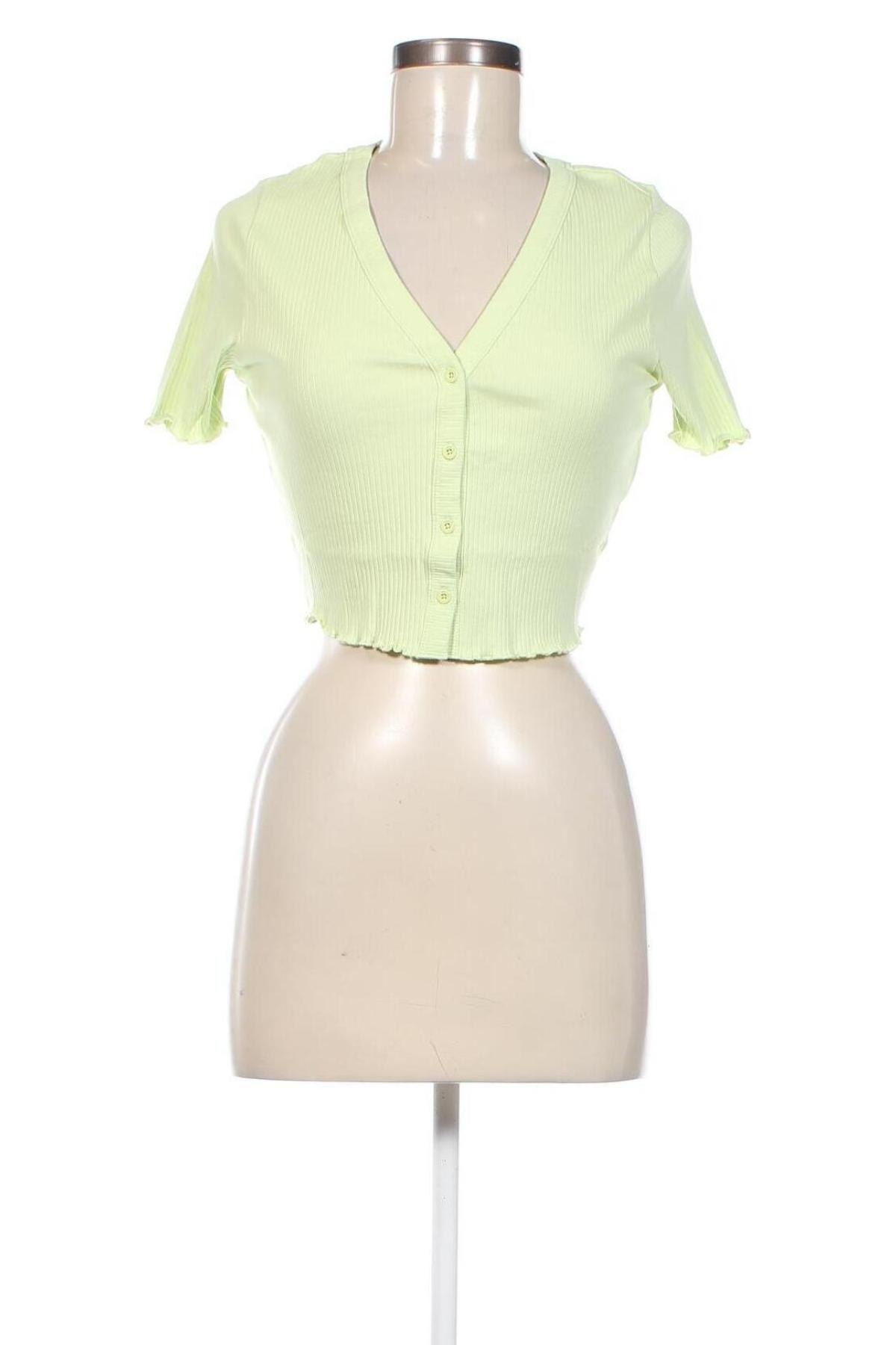 Γυναικεία μπλούζα Noisy May, Μέγεθος XS, Χρώμα Πράσινο, Τιμή 6,23 €