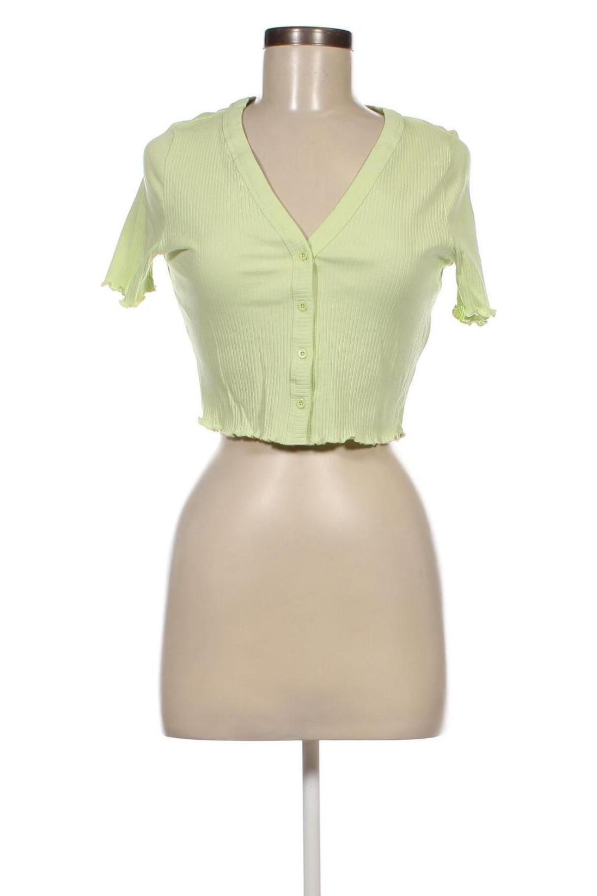 Дамска блуза Noisy May, Размер XS, Цвят Зелен, Цена 8,37 лв.