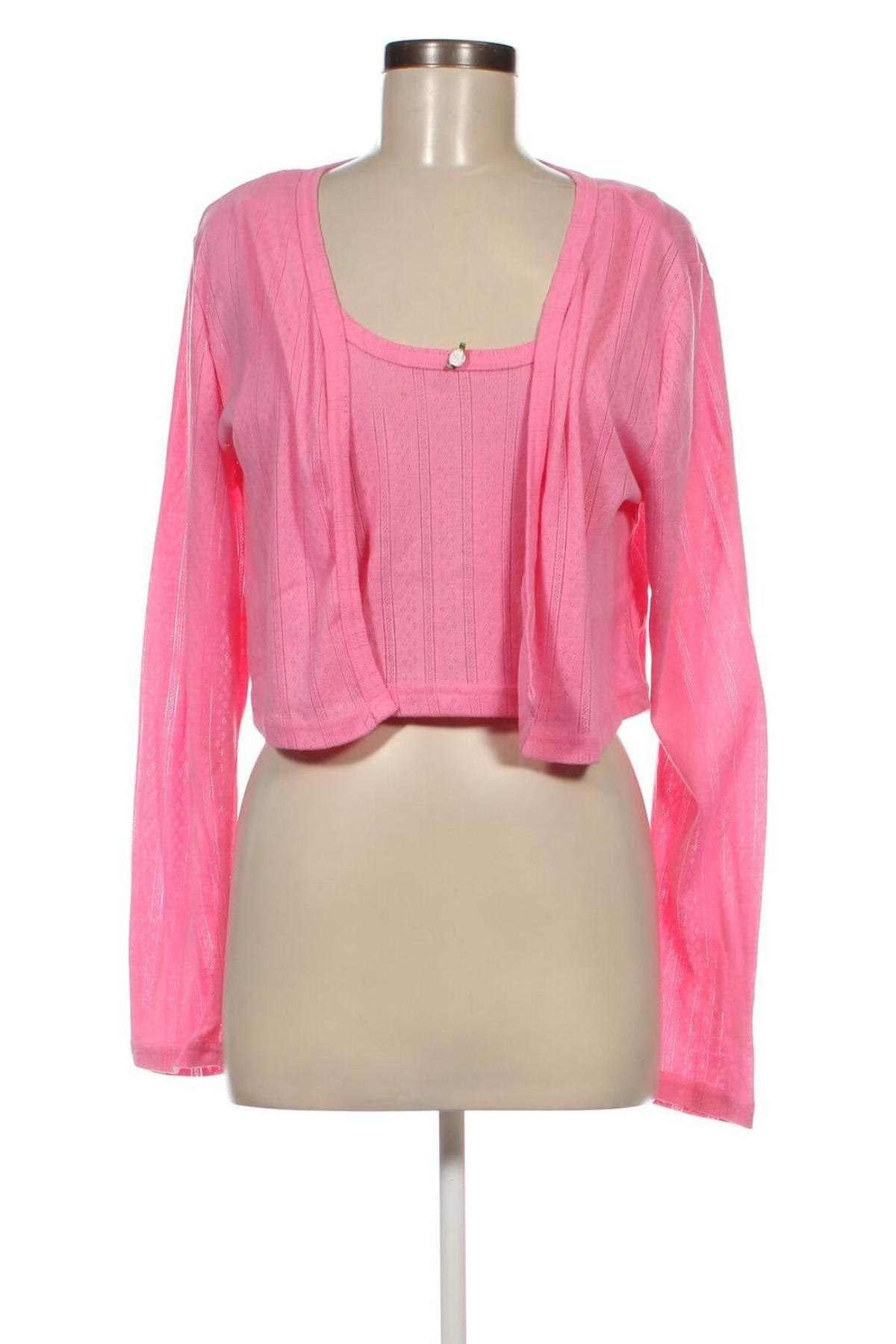 Γυναικεία μπλούζα ONLY, Μέγεθος 3XL, Χρώμα Ρόζ , Τιμή 4,12 €
