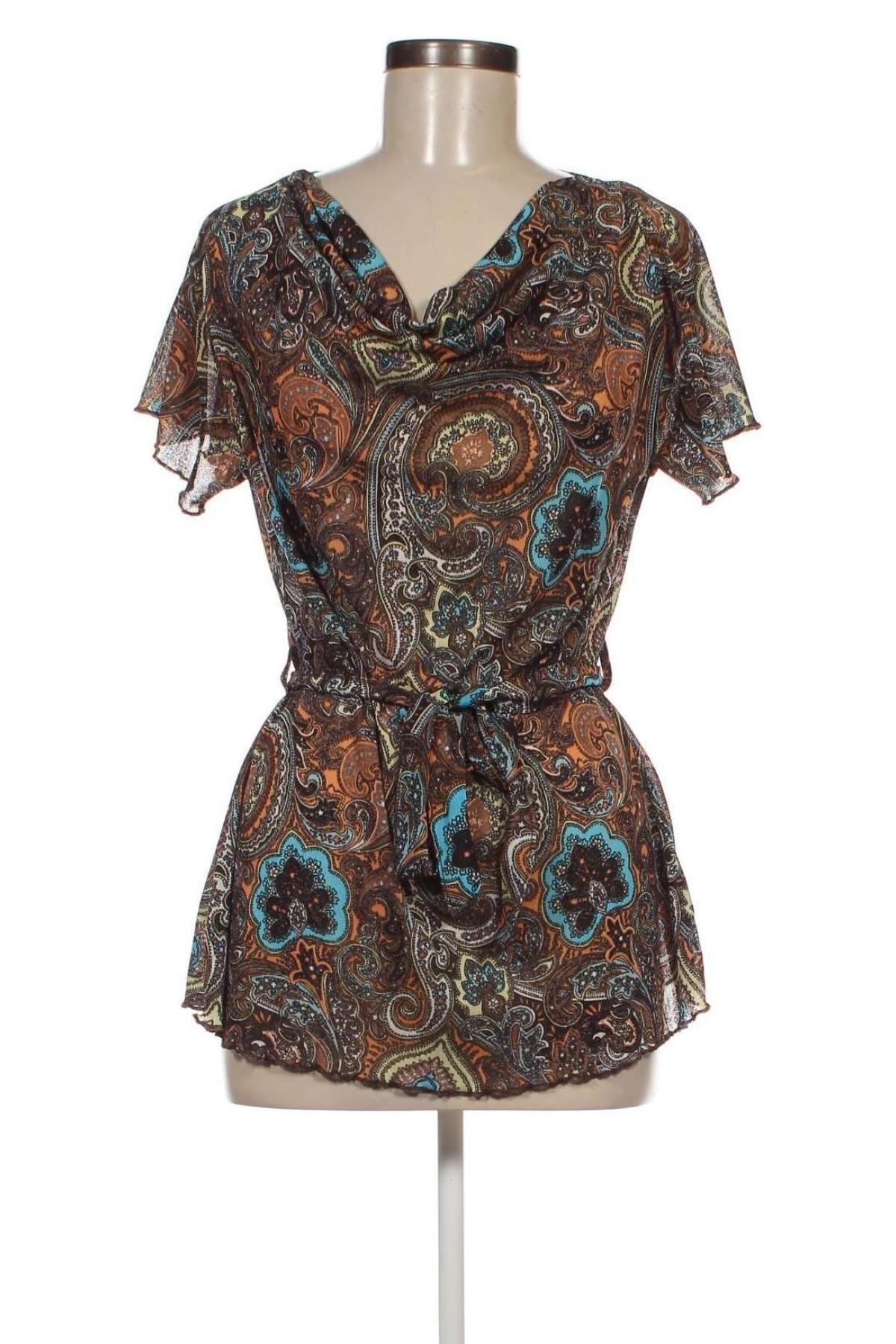 Γυναικεία μπλούζα Okay, Μέγεθος M, Χρώμα Πολύχρωμο, Τιμή 11,75 €