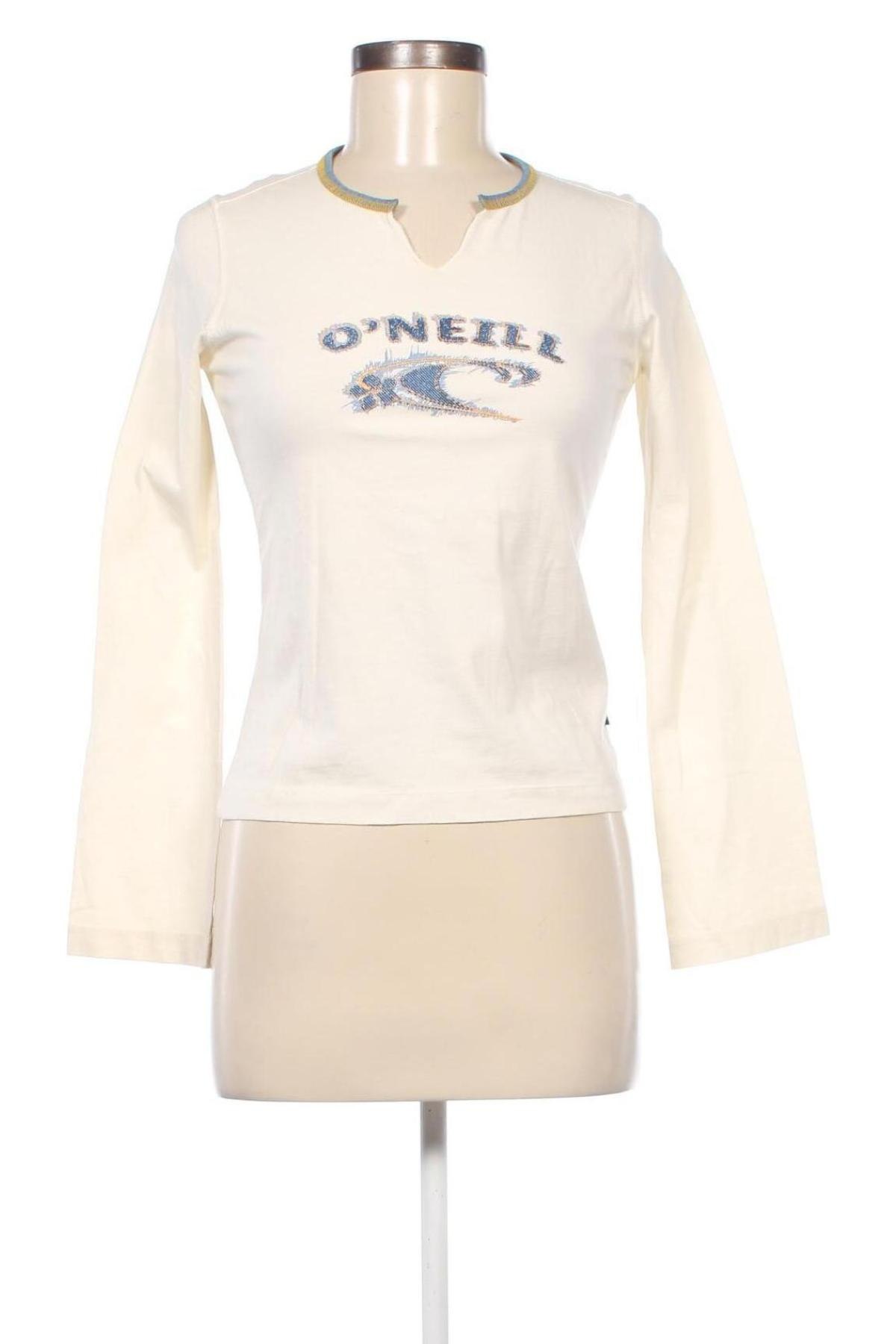 Γυναικεία μπλούζα O'neill, Μέγεθος S, Χρώμα Εκρού, Τιμή 11,36 €