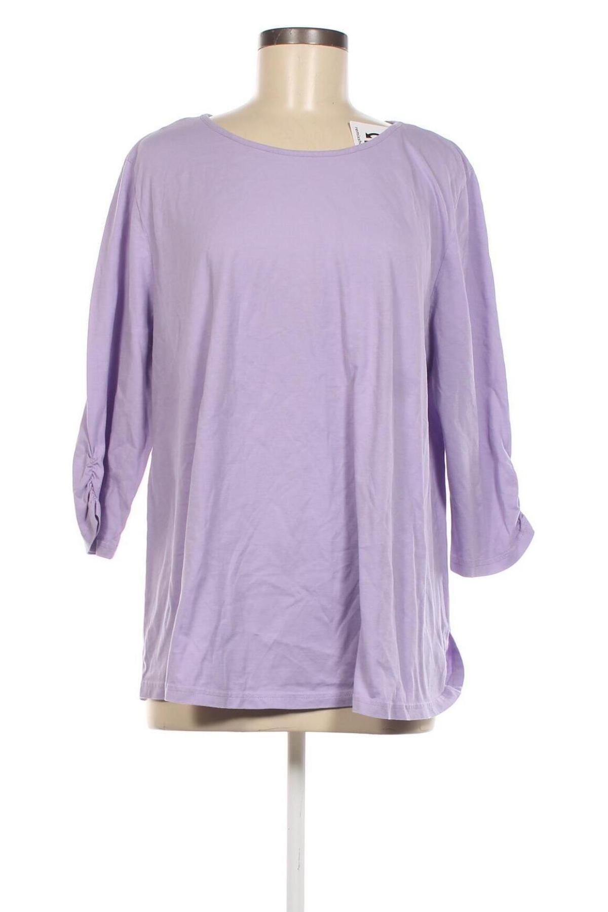 Γυναικεία μπλούζα Peter Hahn, Μέγεθος XL, Χρώμα Βιολετί, Τιμή 21,03 €