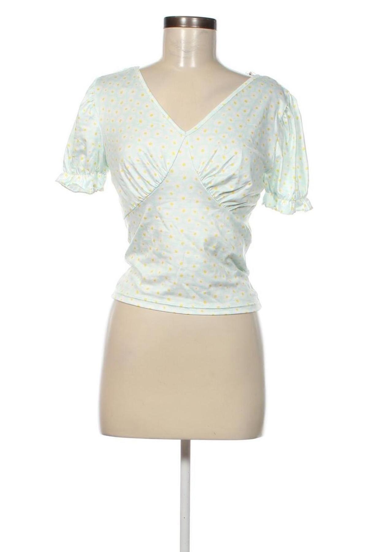 Дамска блуза Pieces, Размер XS, Цвят Многоцветен, Цена 4,00 лв.