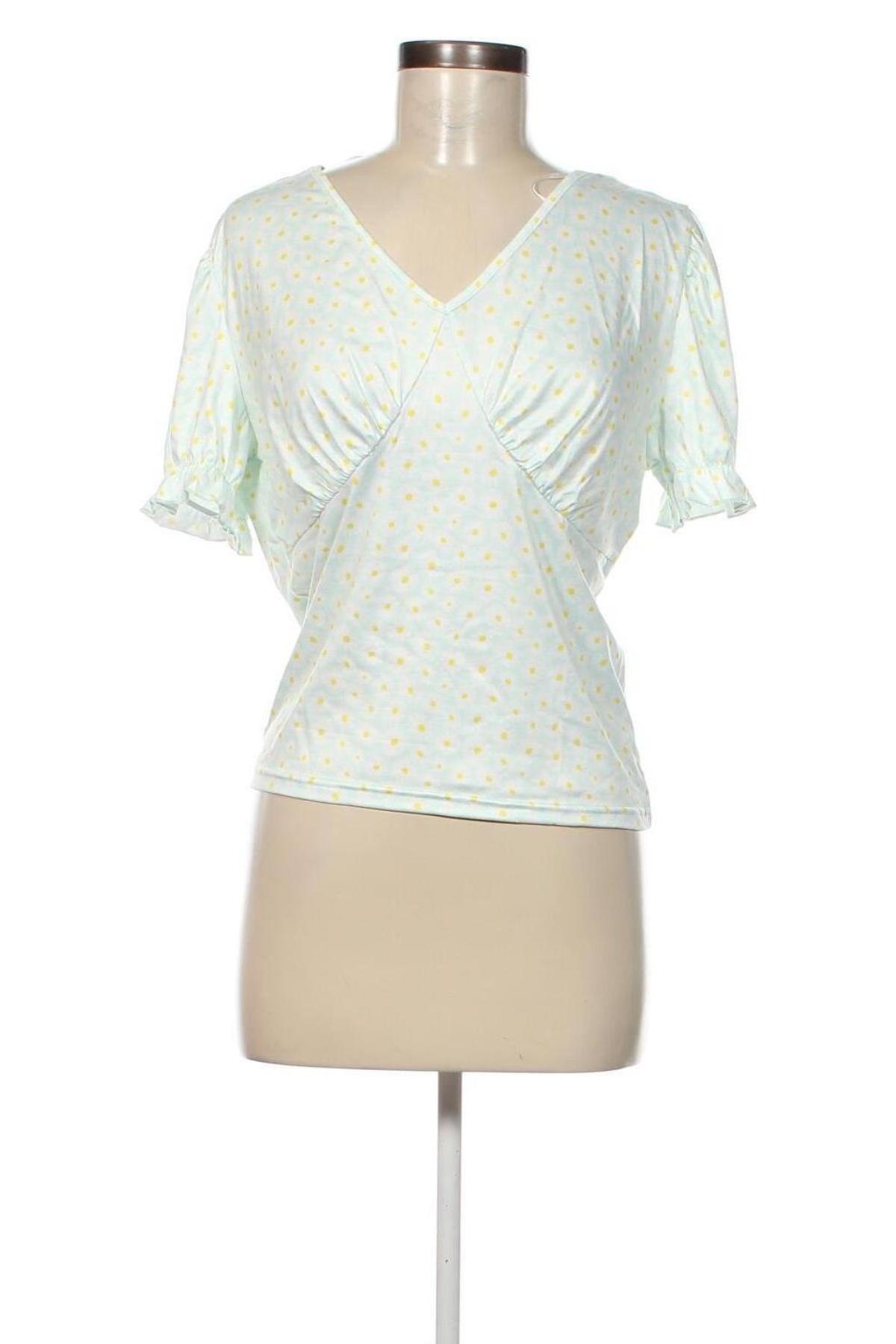 Γυναικεία μπλούζα Pieces, Μέγεθος L, Χρώμα Πολύχρωμο, Τιμή 4,95 €