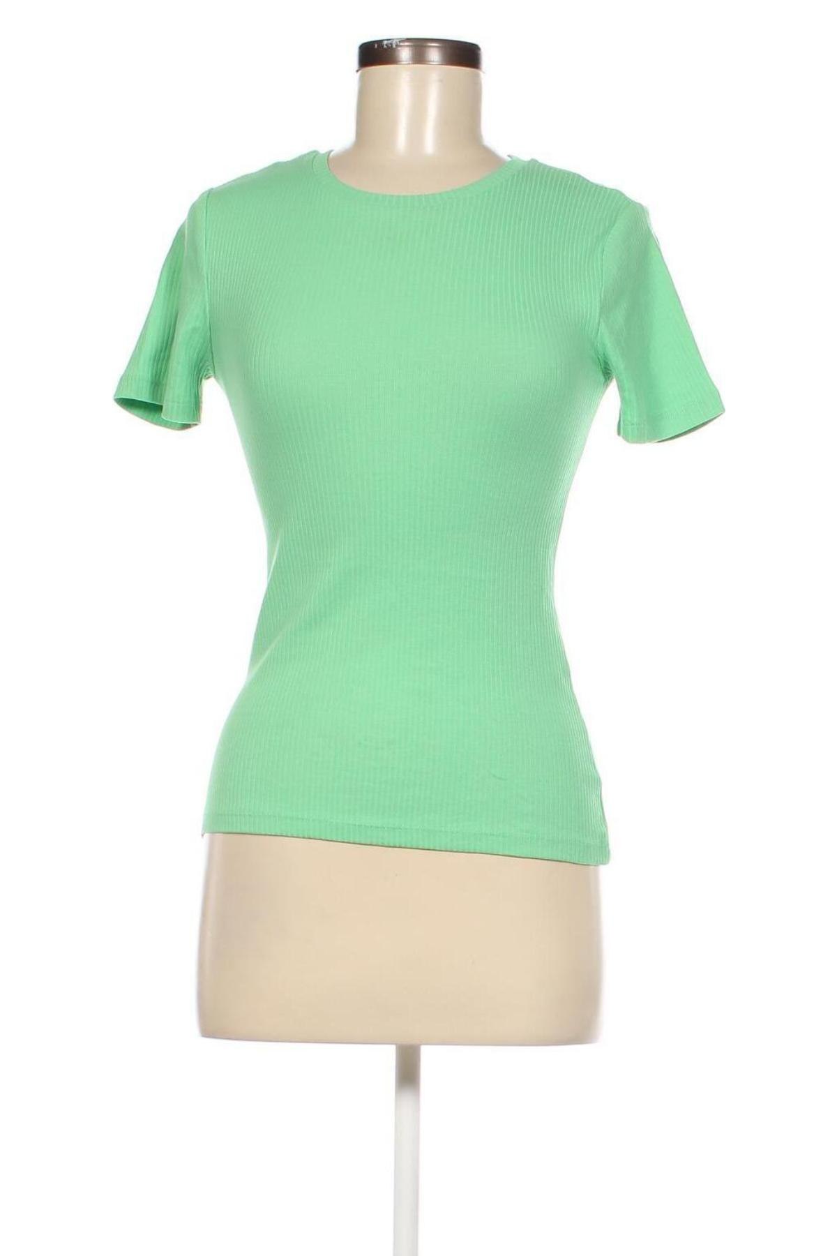 Γυναικεία μπλούζα Pieces, Μέγεθος M, Χρώμα Πράσινο, Τιμή 9,28 €