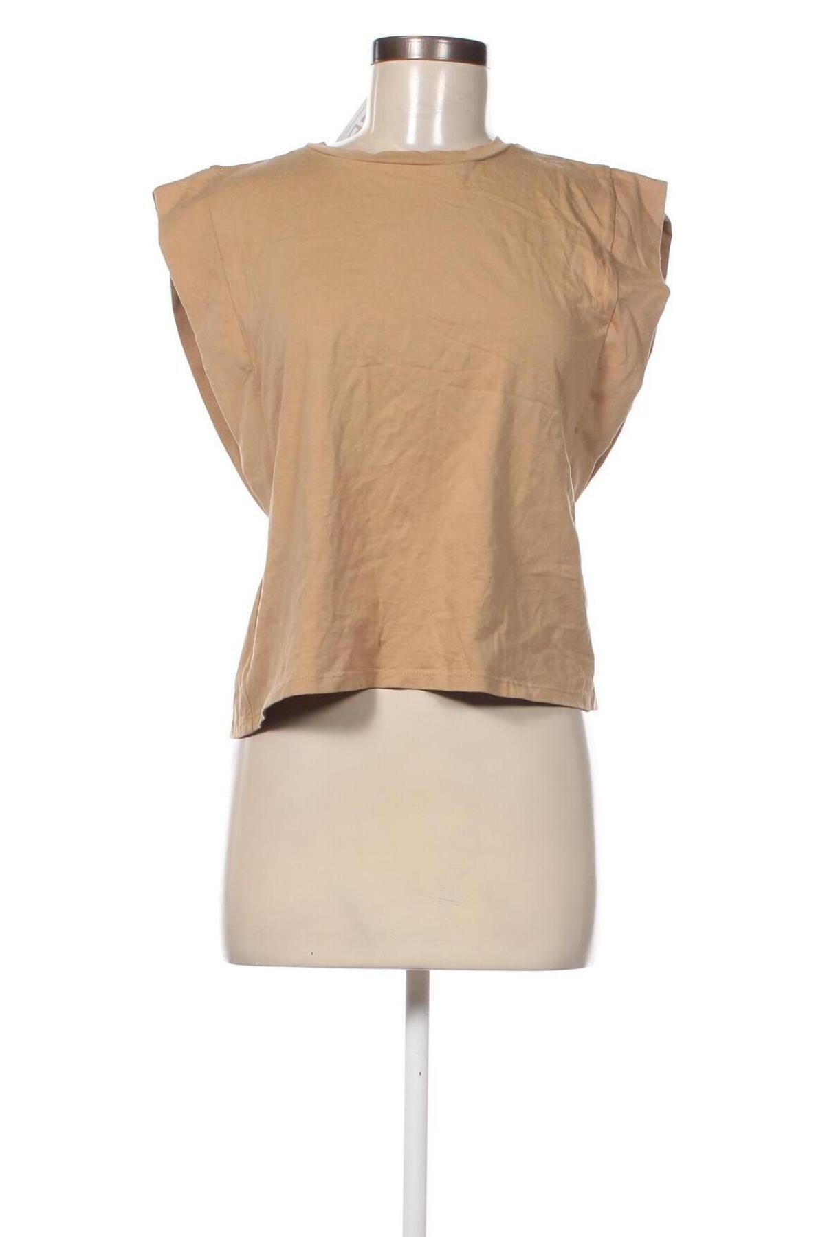 Дамска блуза Pigalle, Размер S, Цвят Бежов, Цена 19,00 лв.