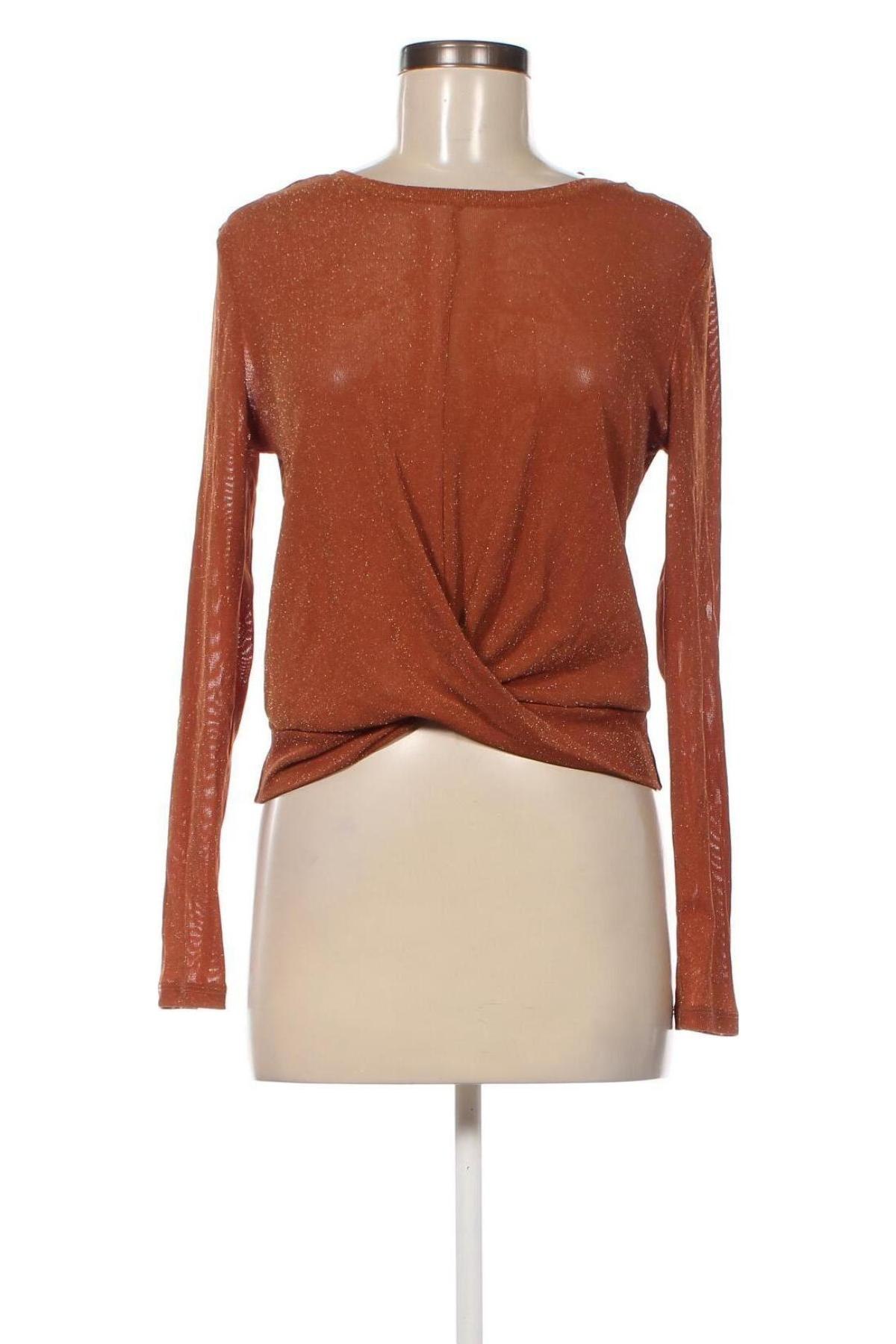 Γυναικεία μπλούζα Pigalle by ONLY, Μέγεθος L, Χρώμα Πορτοκαλί, Τιμή 9,28 €
