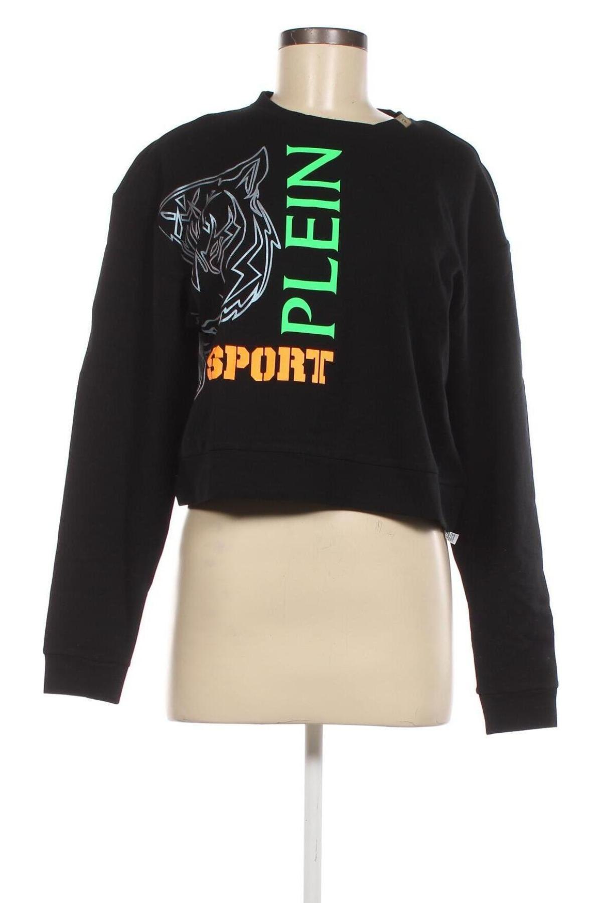 Дамска блуза Plein Sport, Размер M, Цвят Черен, Цена 198,90 лв.