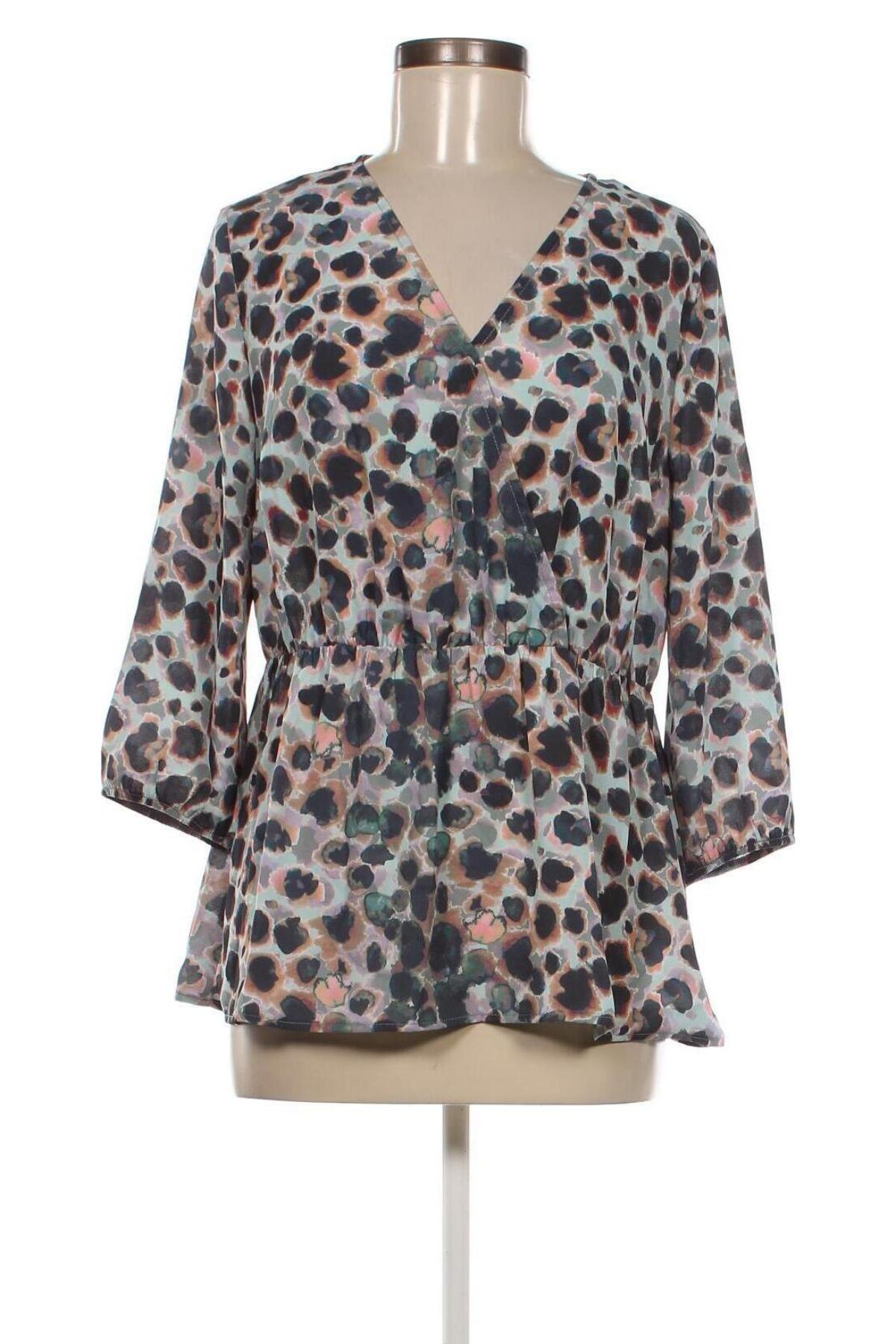 Γυναικεία μπλούζα Reken Maar, Μέγεθος L, Χρώμα Πολύχρωμο, Τιμή 16,19 €
