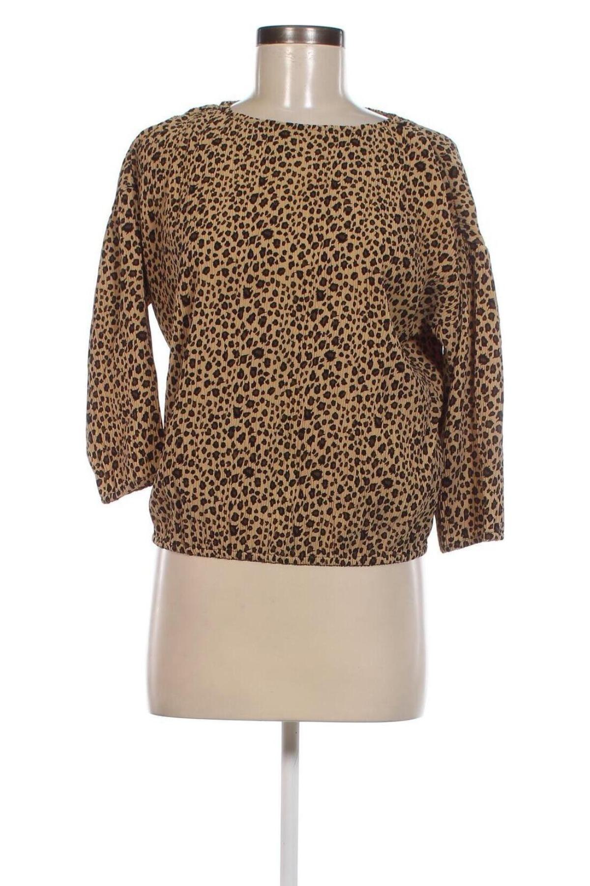 Γυναικεία μπλούζα Reken Maar, Μέγεθος XS, Χρώμα Πολύχρωμο, Τιμή 8,50 €