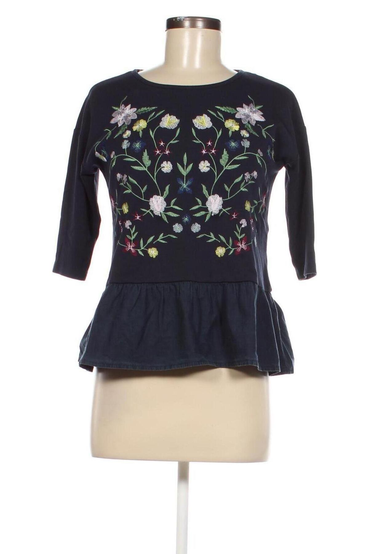 Γυναικεία μπλούζα Reserved, Μέγεθος XS, Χρώμα Μπλέ, Τιμή 3,85 €