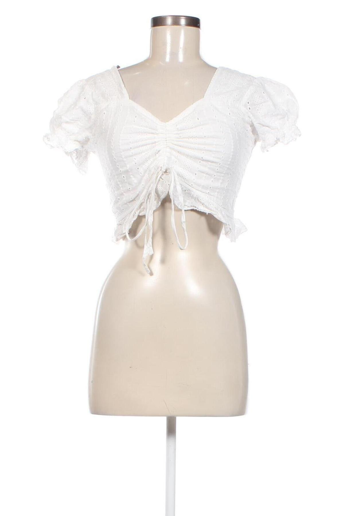 Damen Shirt Romwe, Größe XL, Farbe Weiß, Preis € 5,29