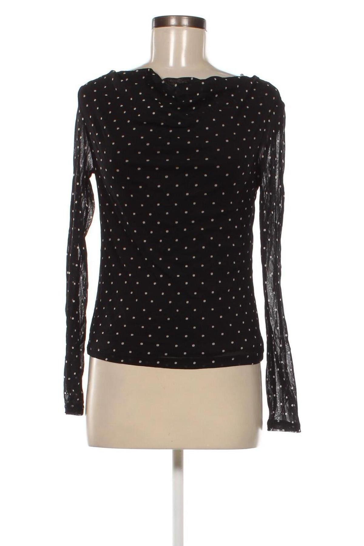 Дамска блуза S.Oliver, Размер XS, Цвят Черен, Цена 5,76 лв.