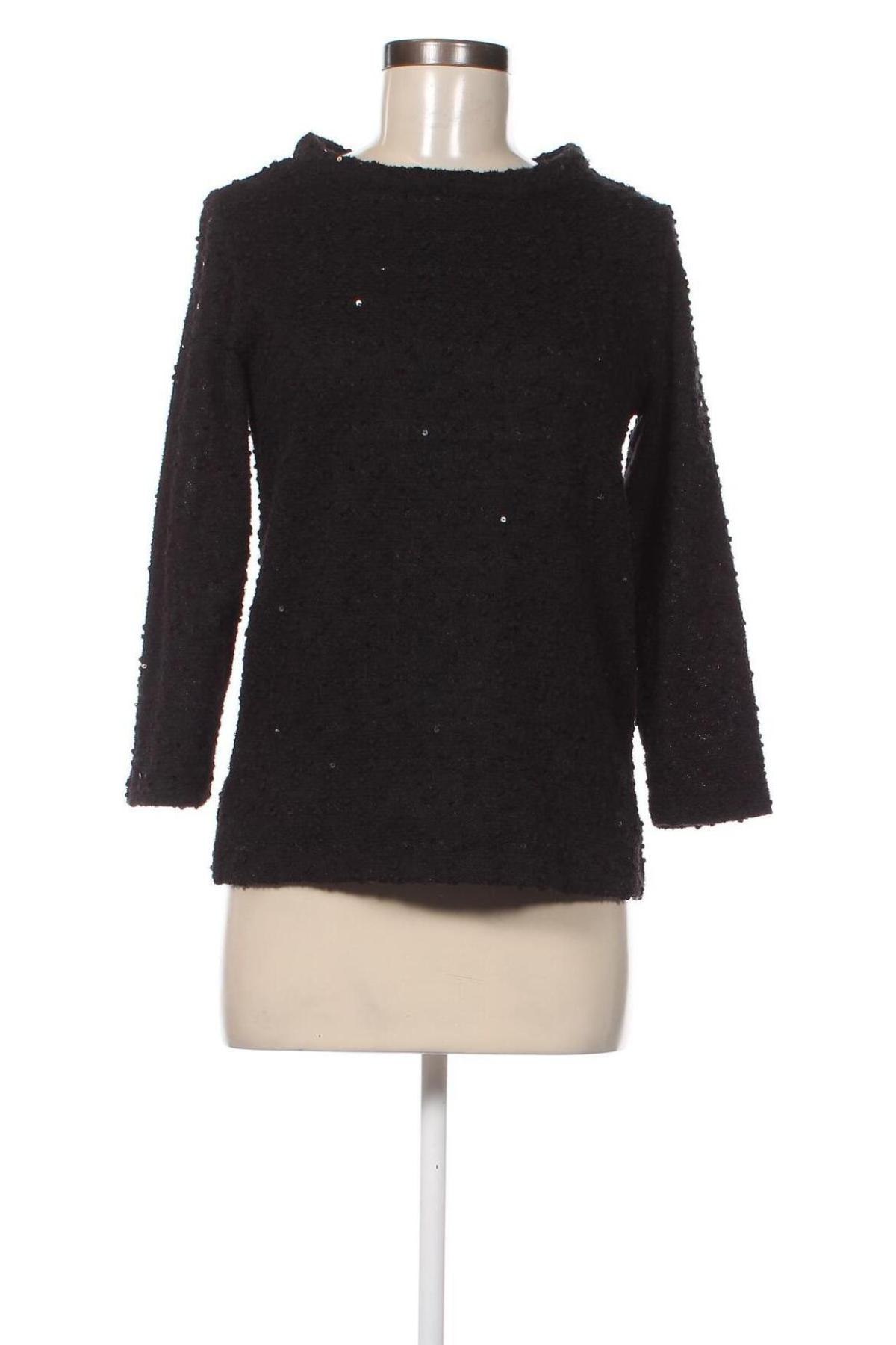 Γυναικεία μπλούζα S.Oliver Black Label, Μέγεθος S, Χρώμα Μαύρο, Τιμή 4,00 €
