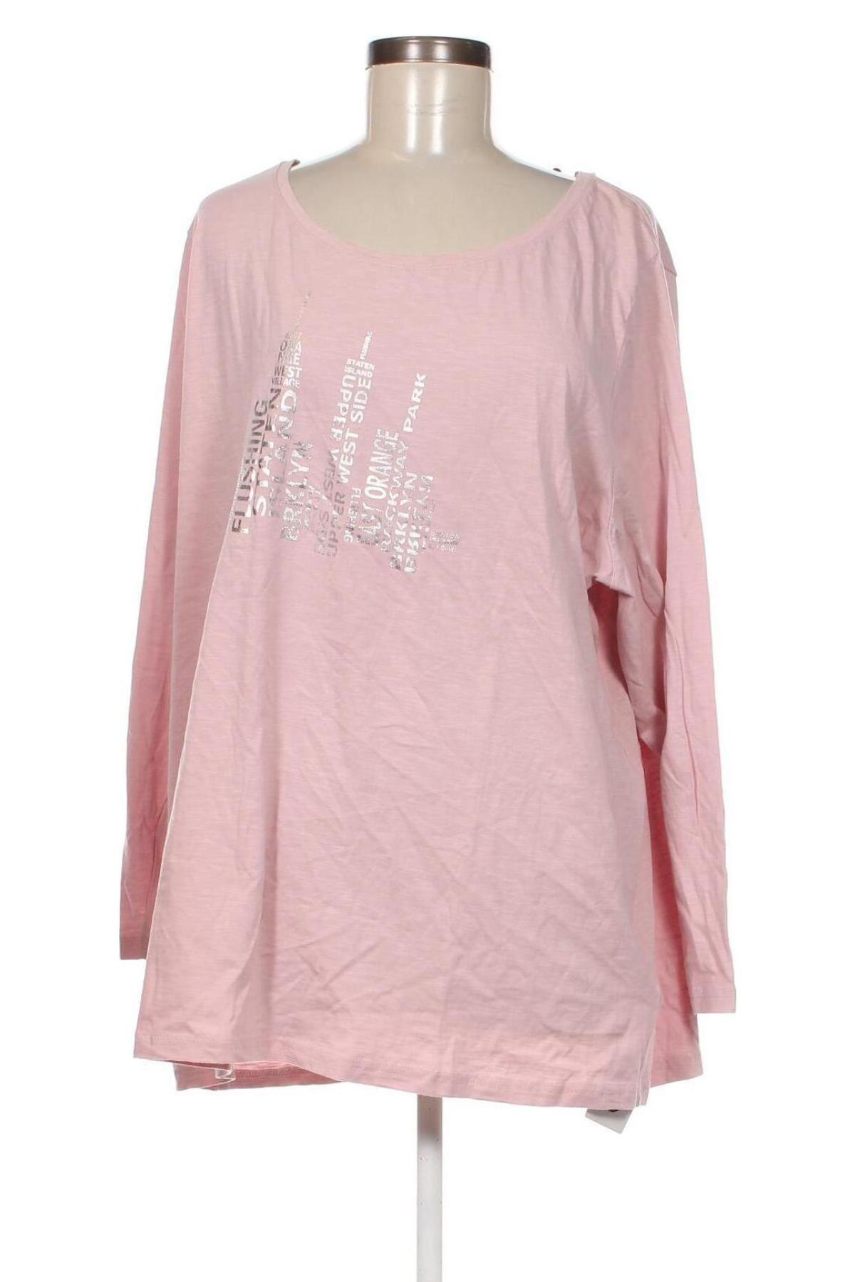 Damen Shirt Sheego, Größe 3XL, Farbe Rosa, Preis 13,36 €