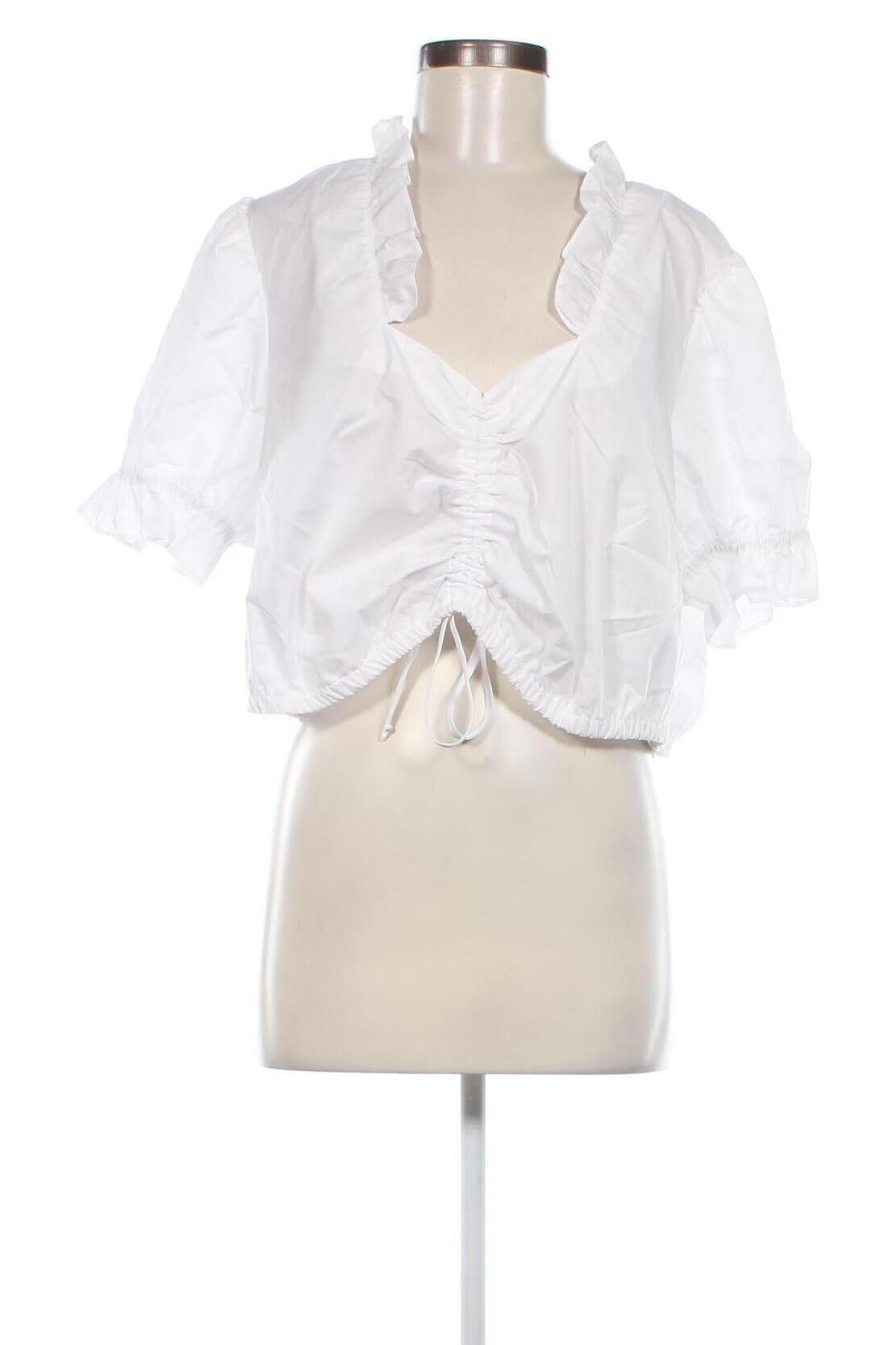 Γυναικεία μπλούζα Sheego, Μέγεθος 3XL, Χρώμα Λευκό, Τιμή 29,84 €