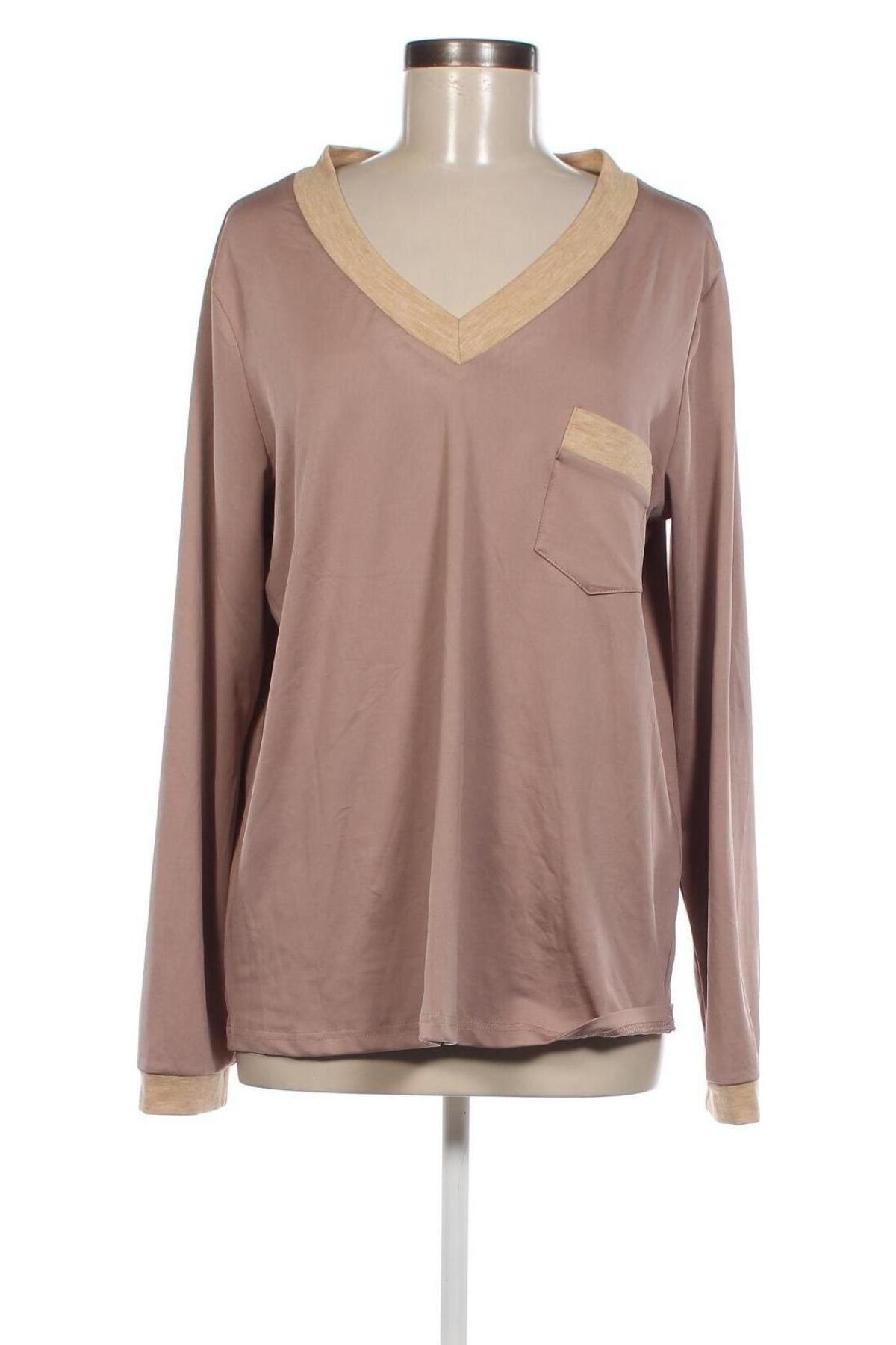 Γυναικεία μπλούζα Sheilay, Μέγεθος XXL, Χρώμα  Μπέζ, Τιμή 7,40 €