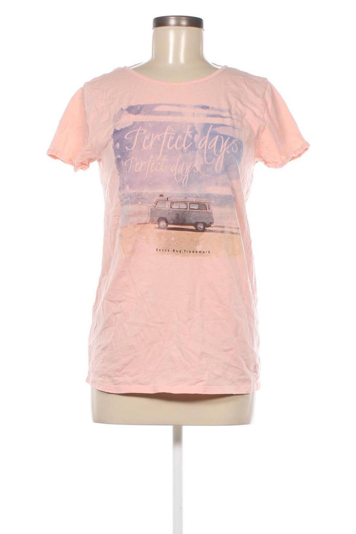 Damen Shirt Soccx, Größe M, Farbe Rosa, Preis 12,78 €