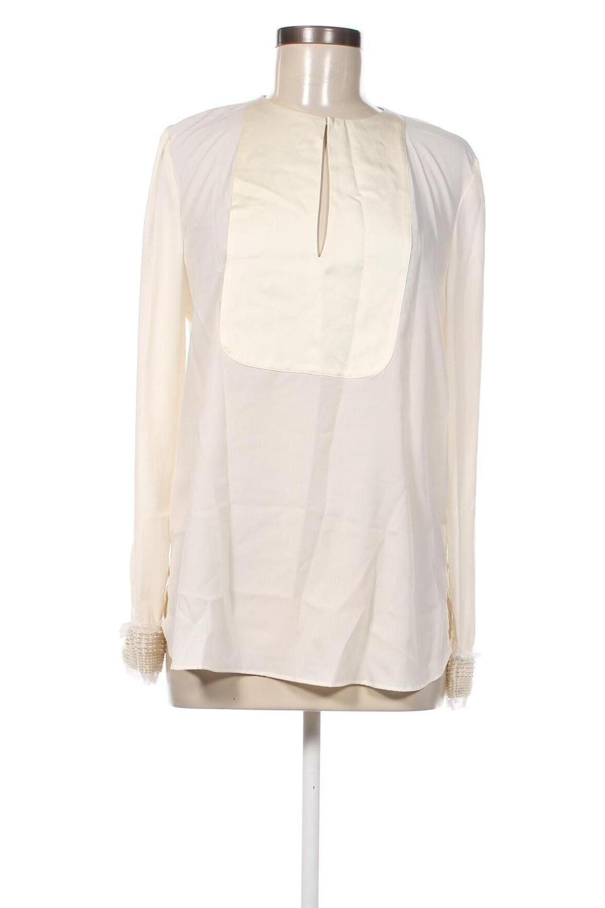Γυναικεία μπλούζα TWINSET, Μέγεθος M, Χρώμα Εκρού, Τιμή 126,29 €
