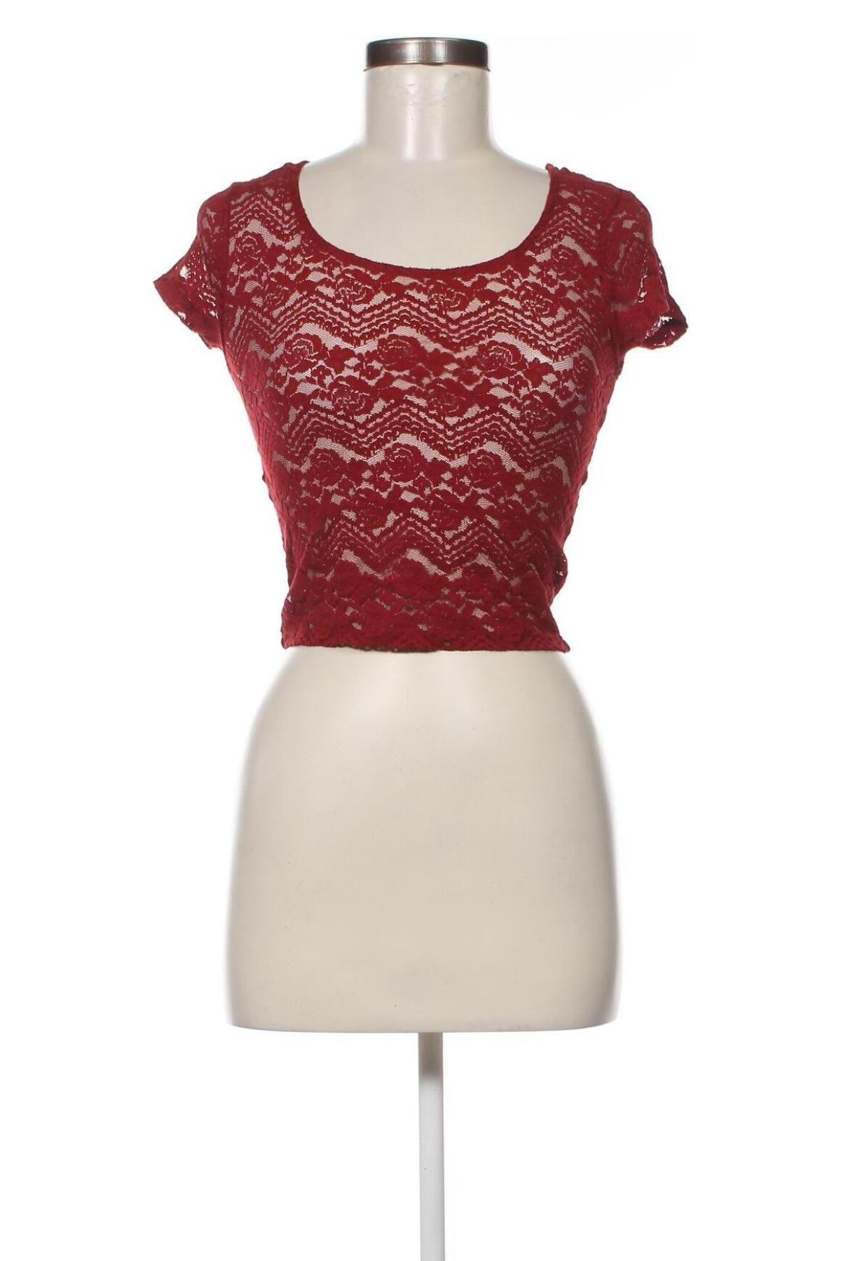 Γυναικεία μπλούζα Tally Weijl, Μέγεθος XS, Χρώμα Κόκκινο, Τιμή 2,70 €