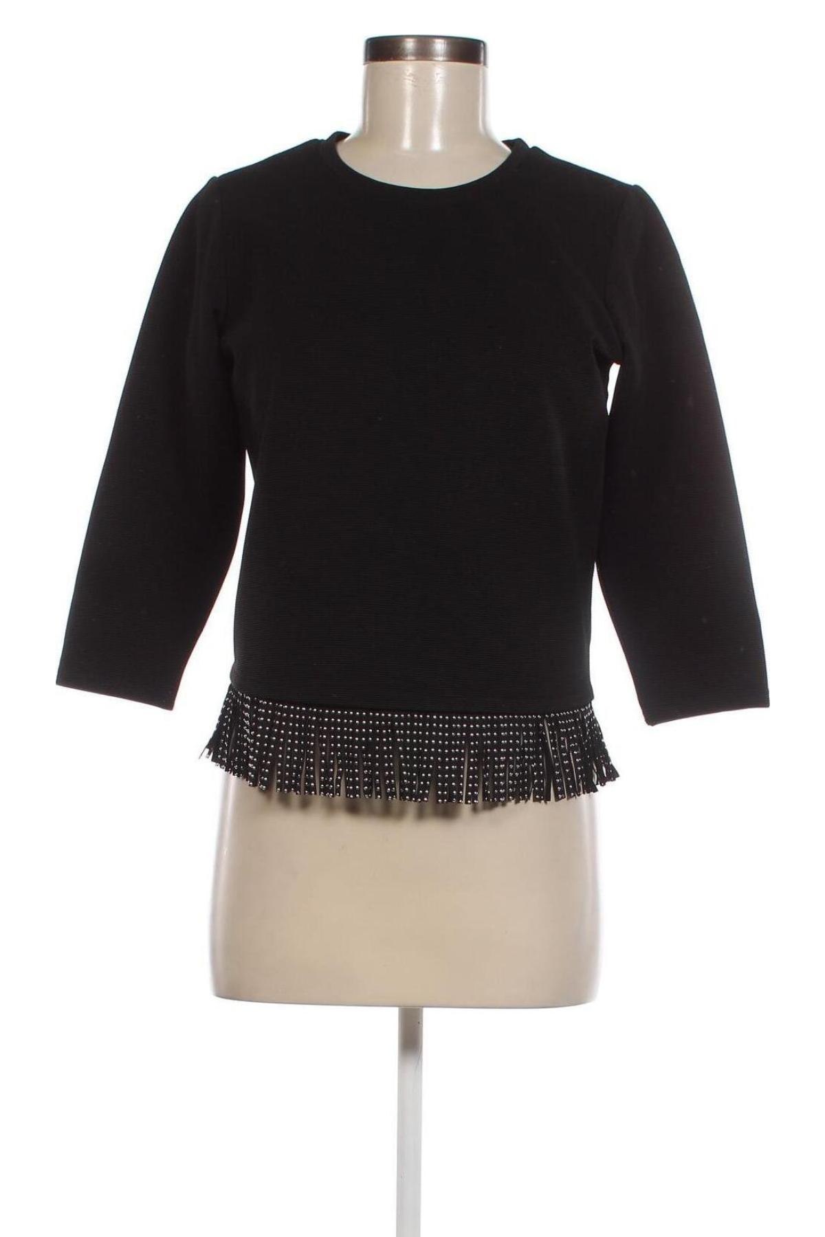 Дамска блуза Tally Weijl, Размер S, Цвят Черен, Цена 4,37 лв.