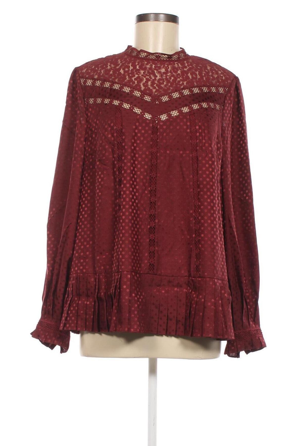 Дамска блуза Ted Baker, Размер L, Цвят Червен, Цена 83,16 лв.