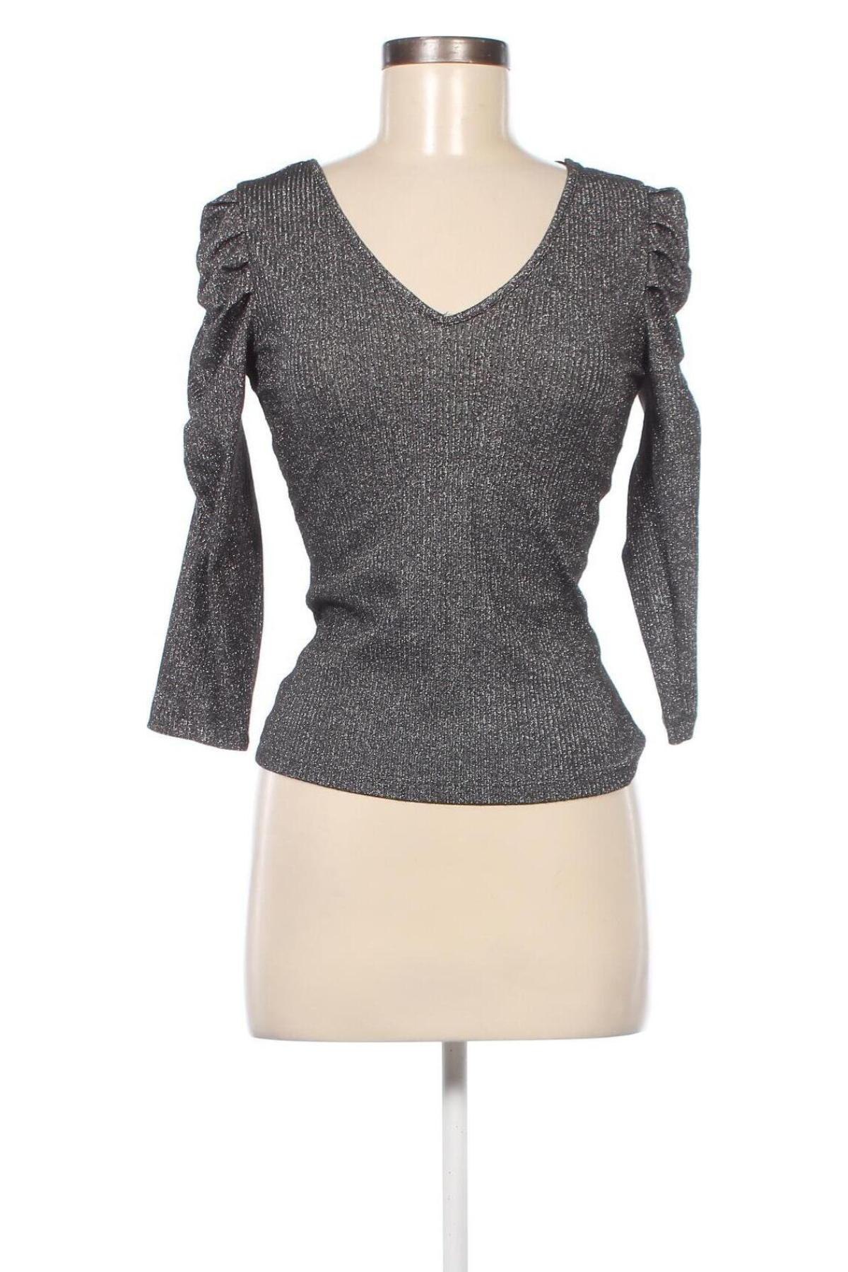 Damen Shirt Terranova, Größe S, Farbe Grau, Preis 2,72 €