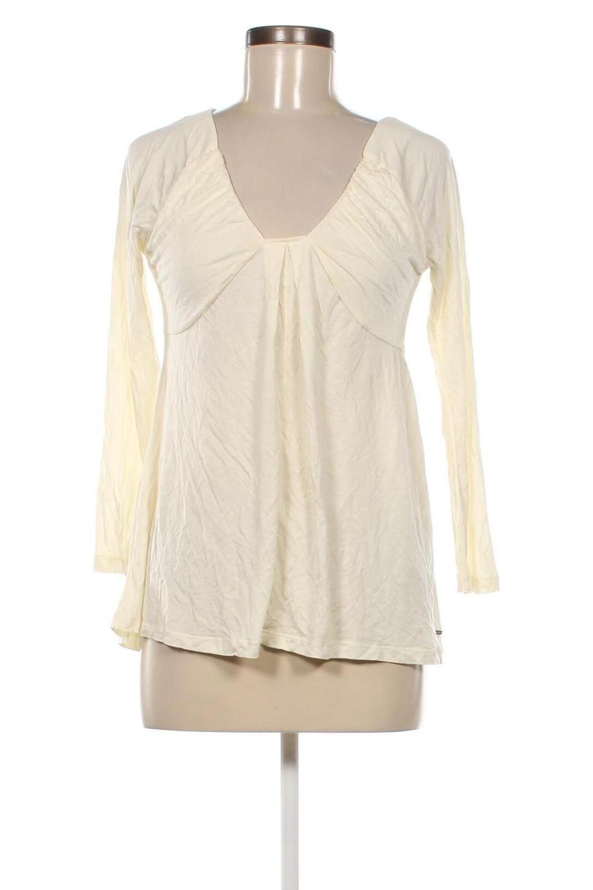 Γυναικεία μπλούζα Tommy Hilfiger, Μέγεθος L, Χρώμα Εκρού, Τιμή 17,37 €