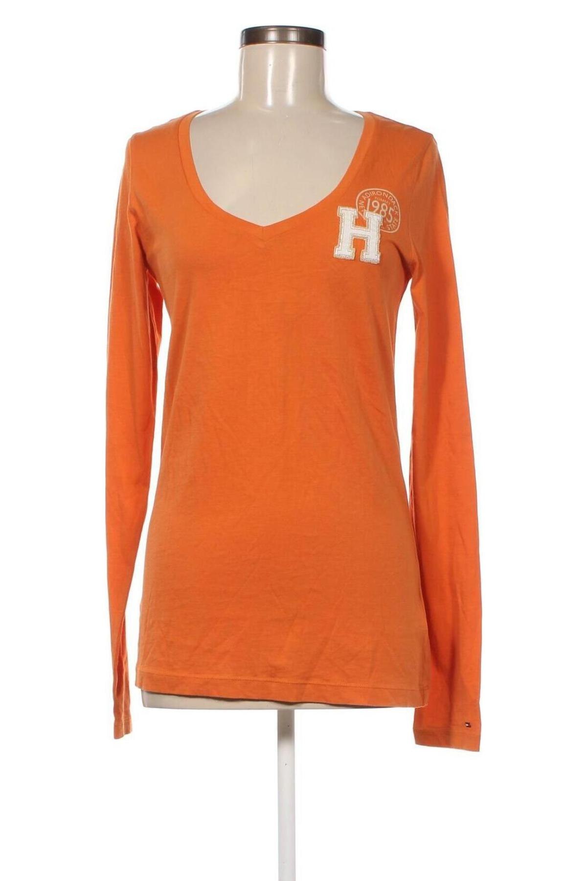 Дамска блуза Tommy Hilfiger, Размер L, Цвят Оранжев, Цена 150,00 лв.