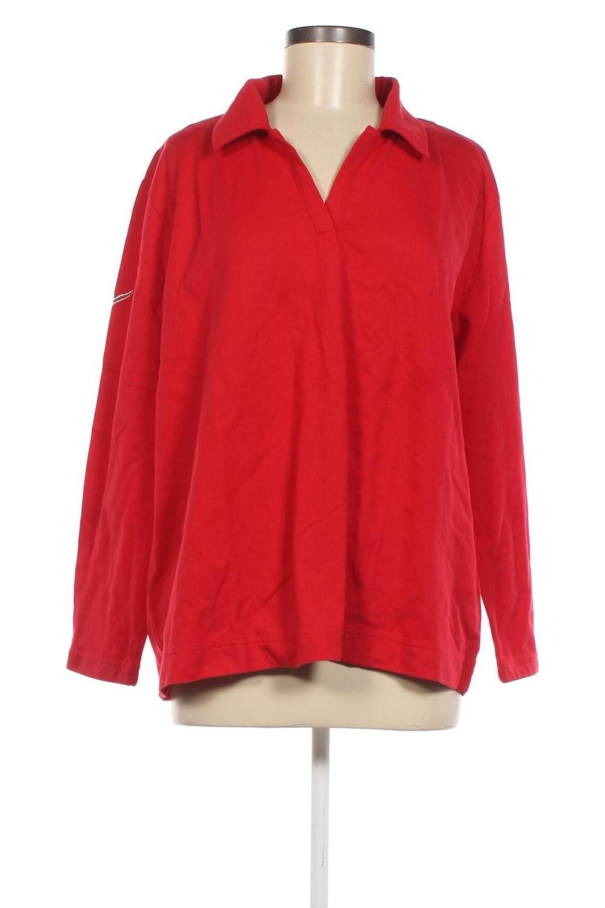 Bluză de femei Trigema, Mărime XXL, Culoare Roșu, Preț 76,05 Lei