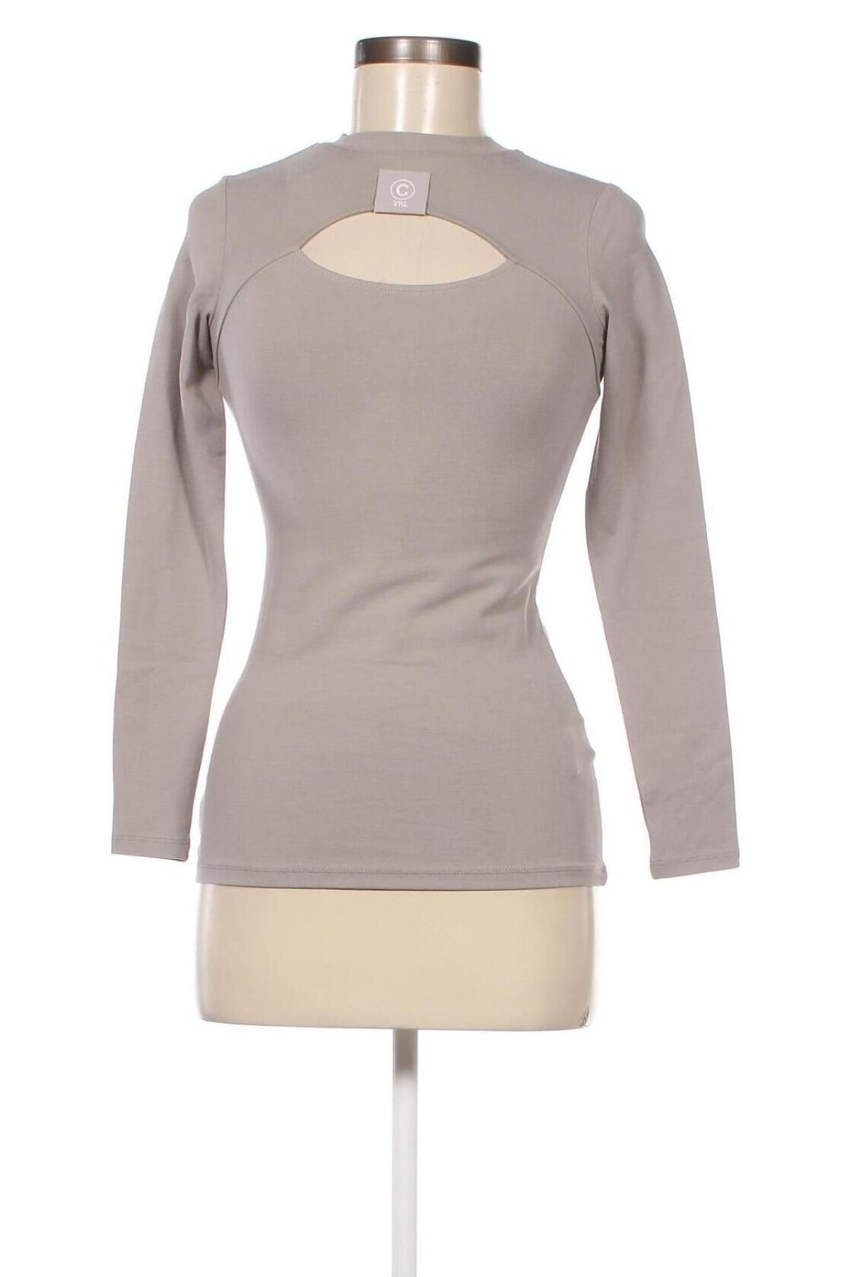 Damen Shirt Viral Vibes, Größe XS, Farbe Grau, Preis 5,57 €