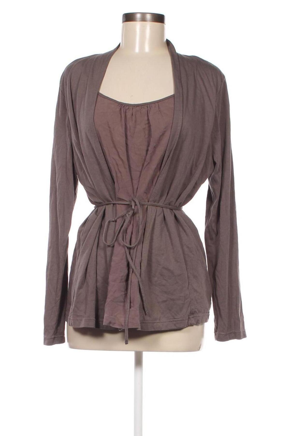 Дамска блуза Women by Tchibo, Размер XL, Цвят Кафяв, Цена 5,51 лв.
