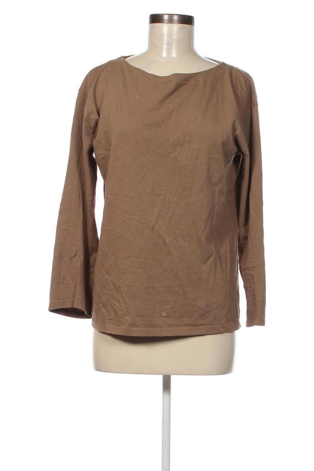 Дамска блуза Zara, Размер M, Цвят Кафяв, Цена 5,80 лв.