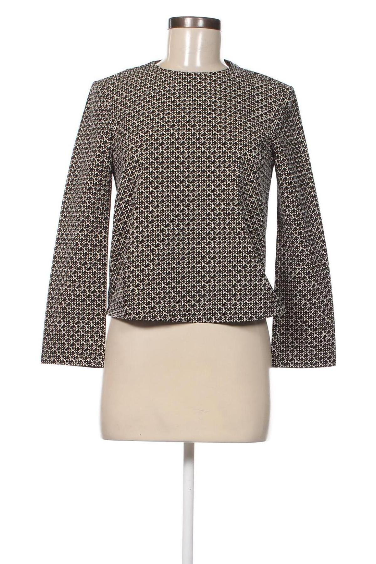 Дамска блуза Zara, Размер XS, Цвят Многоцветен, Цена 5,20 лв.