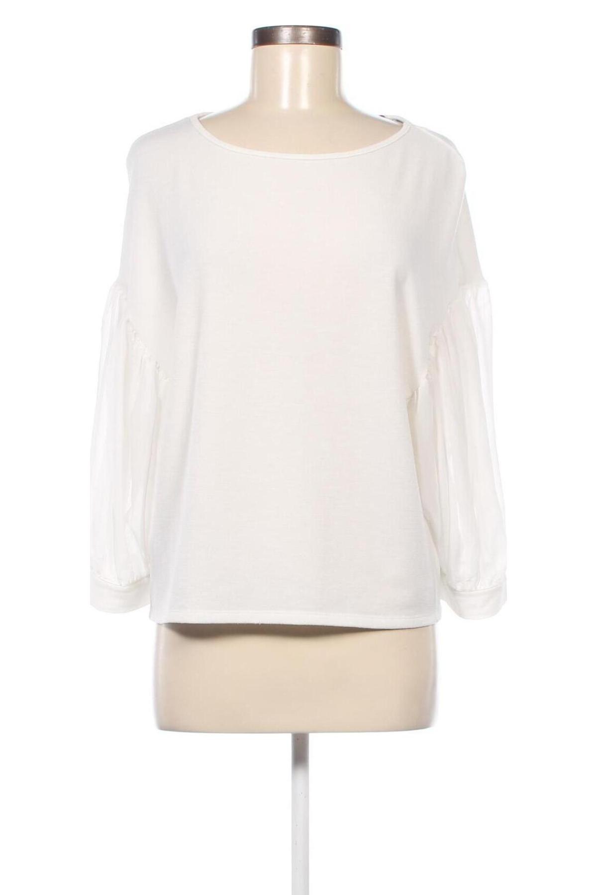 Γυναικεία μπλούζα Zara, Μέγεθος M, Χρώμα Λευκό, Τιμή 6,68 €