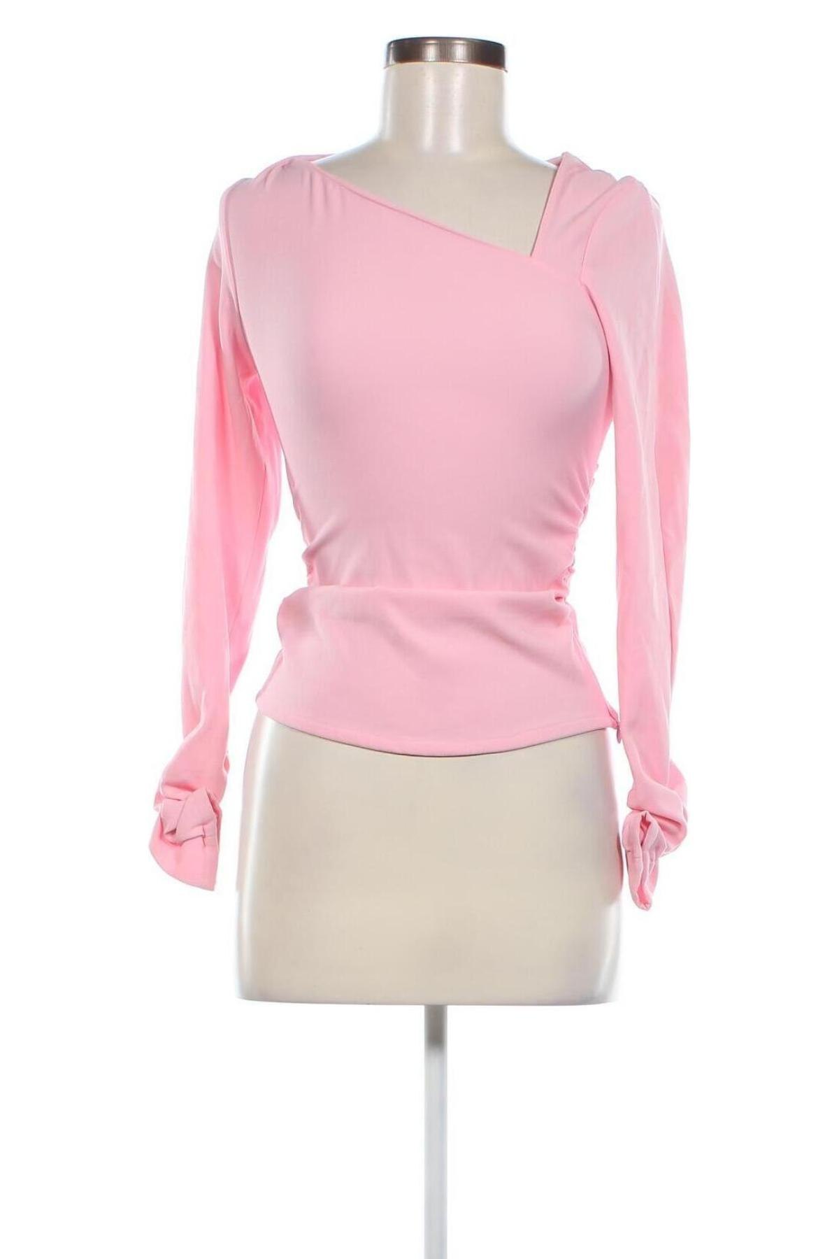Дамска блуза Zara, Размер XS, Цвят Розов, Цена 15,00 лв.