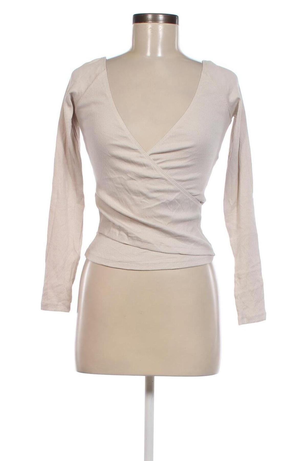 Γυναικεία μπλούζα Zara, Μέγεθος S, Χρώμα  Μπέζ, Τιμή 27,67 €