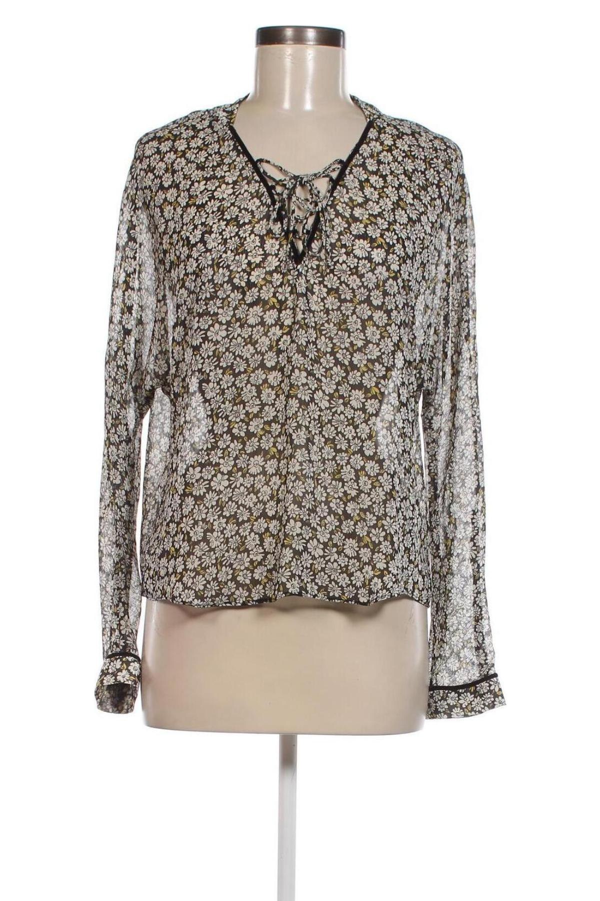 Дамска блуза Zara, Размер S, Цвят Многоцветен, Цена 4,89 лв.