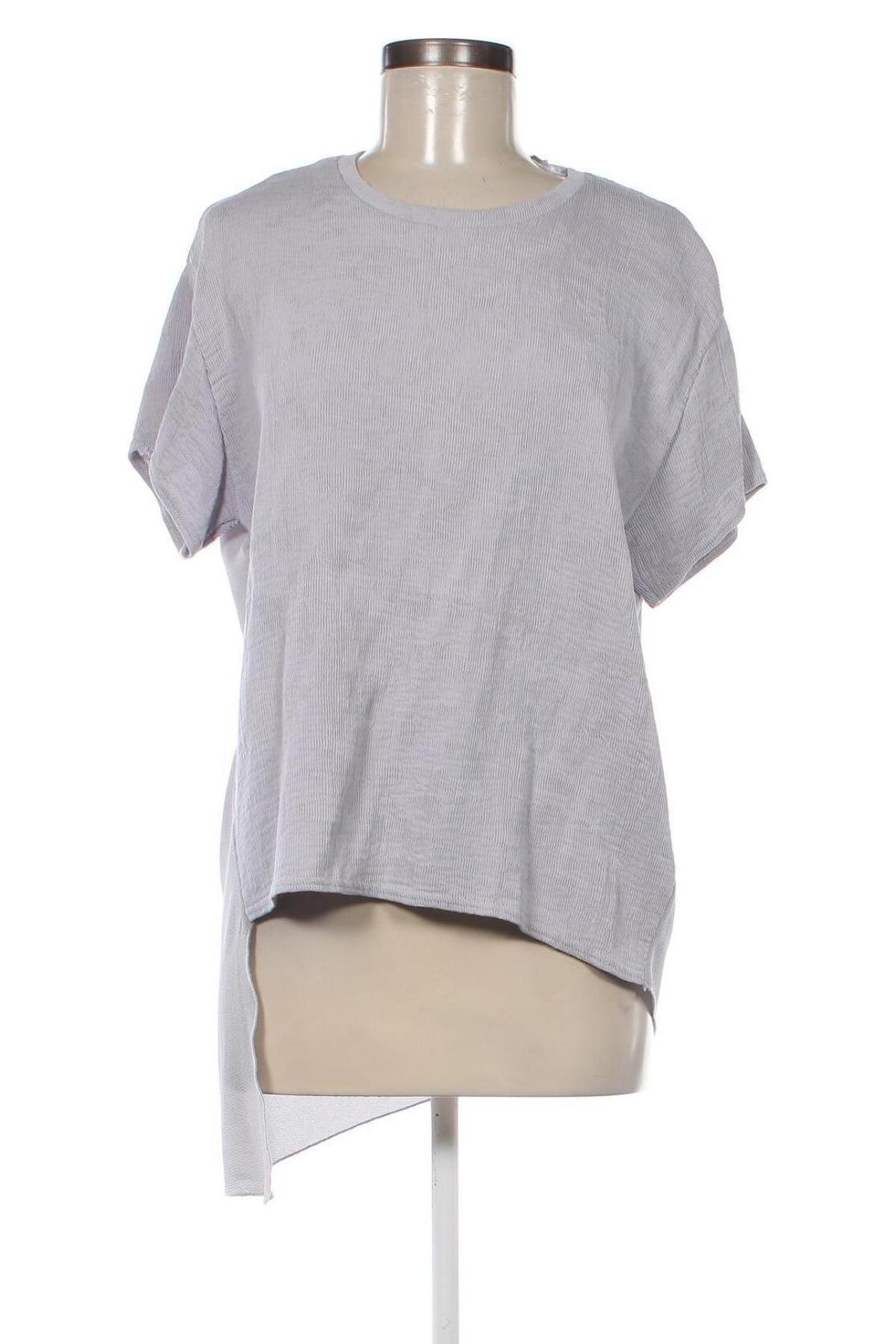Дамска блуза Zara, Размер M, Цвят Сив, Цена 14,90 лв.