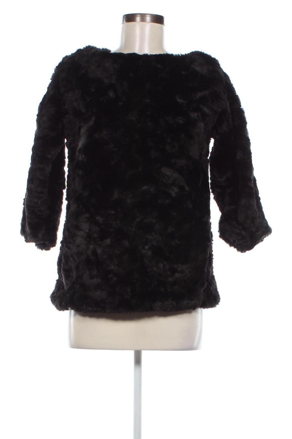 Дамска блуза Zara Knitwear, Размер M, Цвят Черен, Цена 5,60 лв.