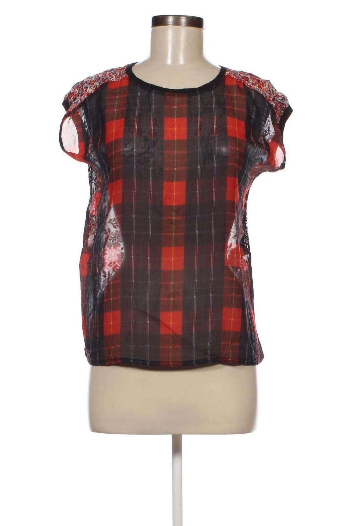 Дамска блуза Zara Trafaluc, Размер S, Цвят Многоцветен, Цена 4,35 лв.