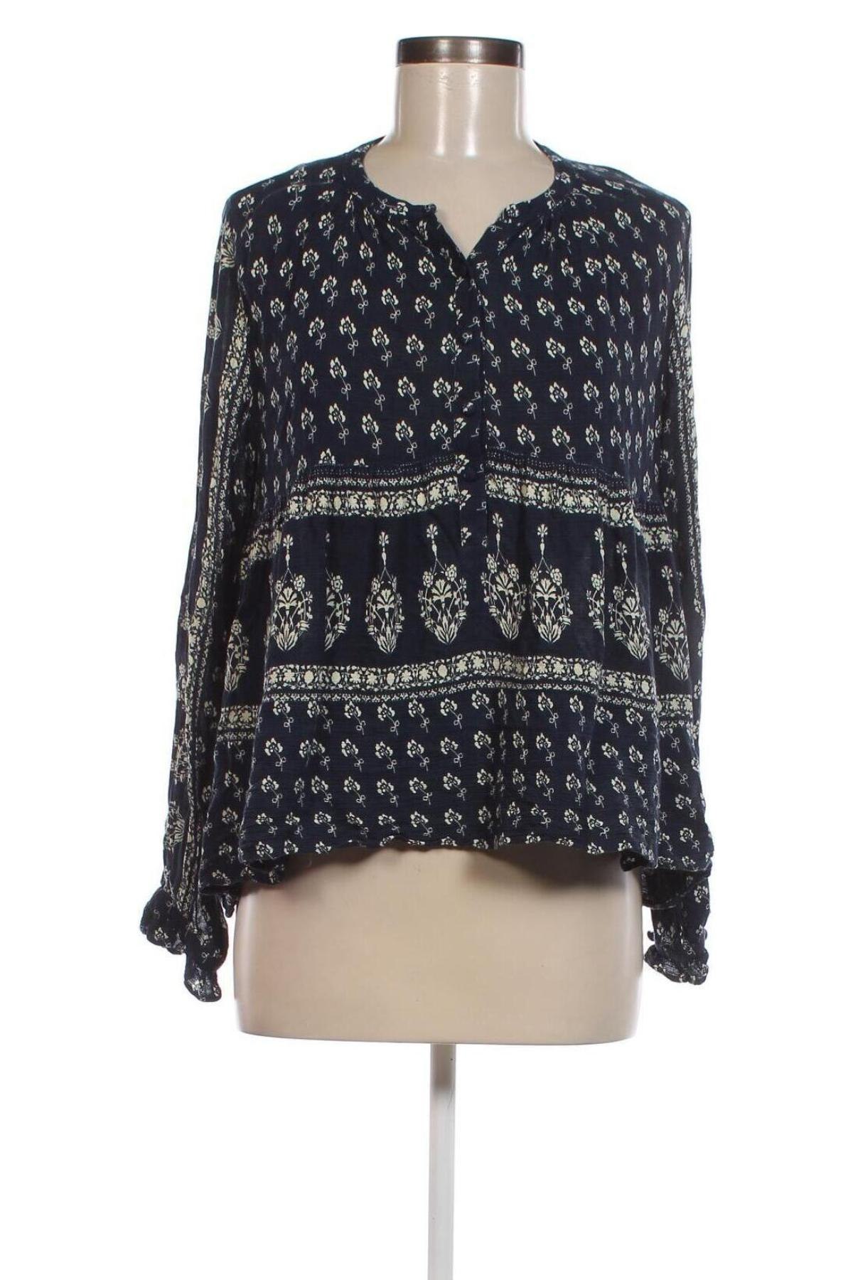 Γυναικεία μπλούζα Zara Trafaluc, Μέγεθος S, Χρώμα Μπλέ, Τιμή 3,10 €